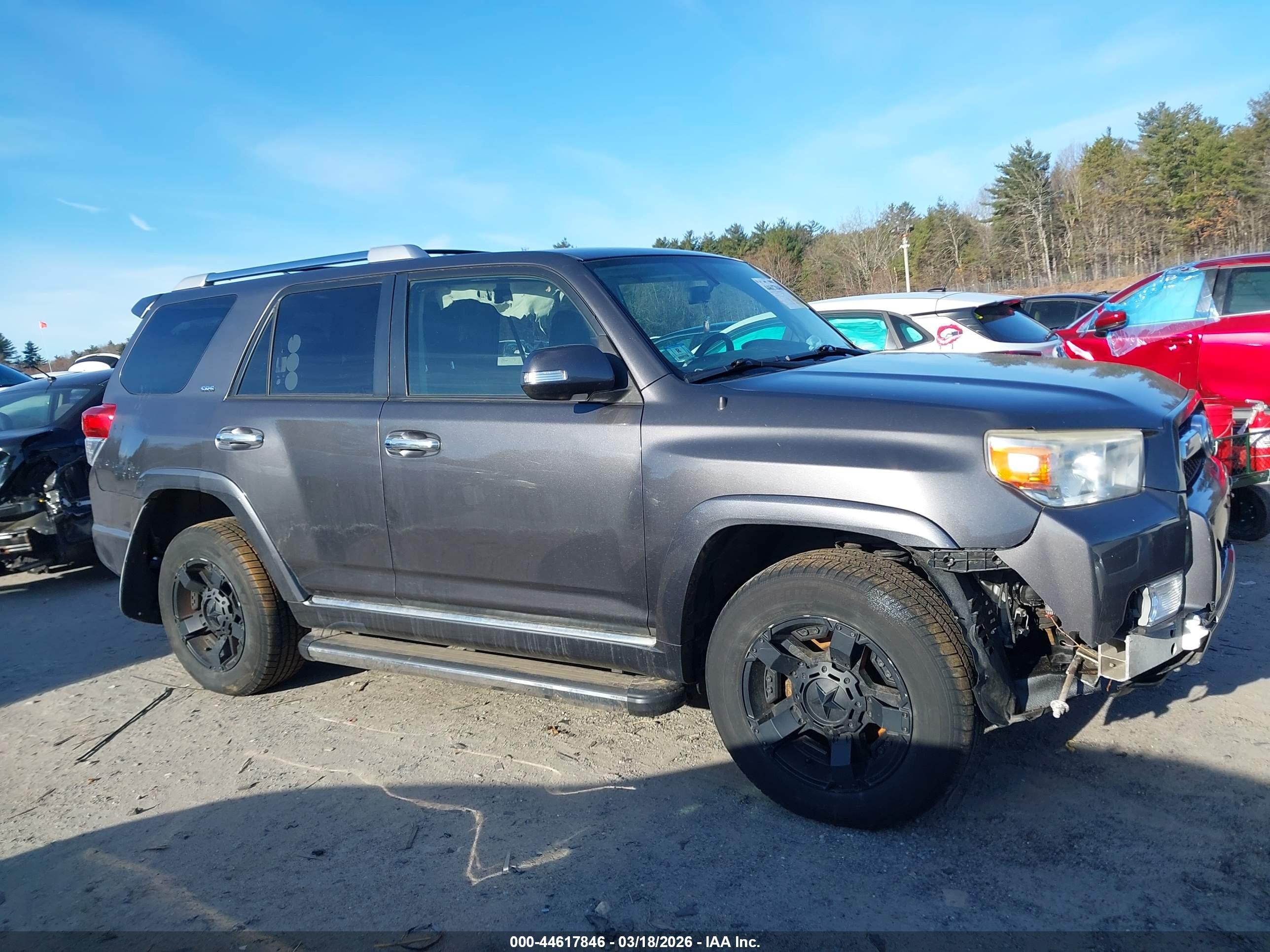 2012 Toyota 4runner Sr5 Серый vin: JTEBU5JR4C5082373