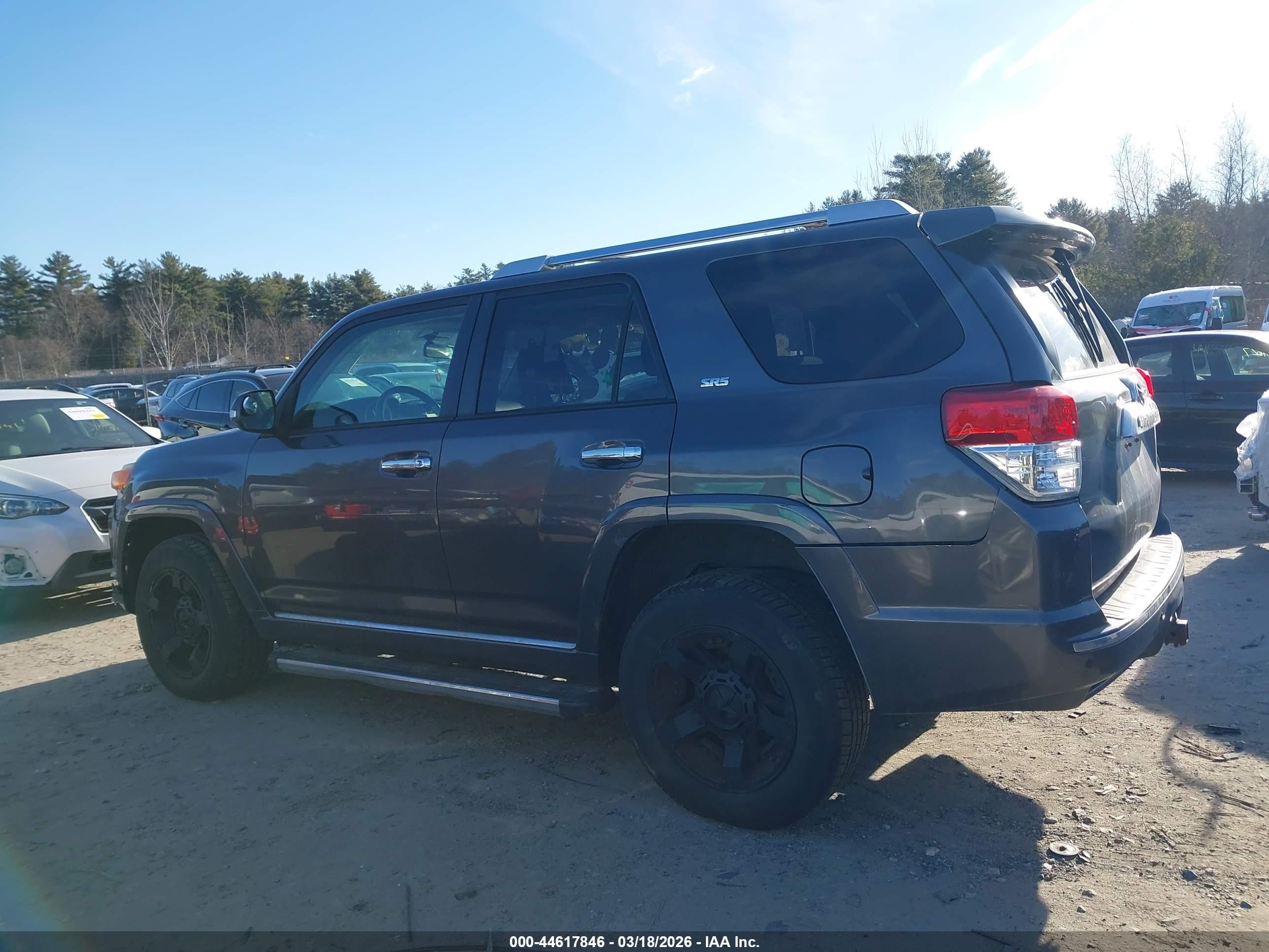2012 Toyota 4runner Sr5 Серый vin: JTEBU5JR4C5082373