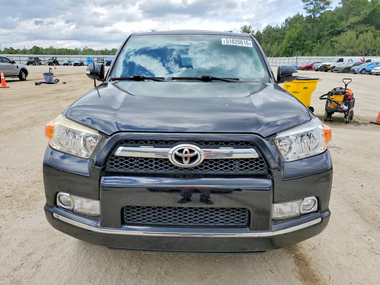 2012 Toyota 4runner Sr5 Black vin: JTEBU5JR4C5096841