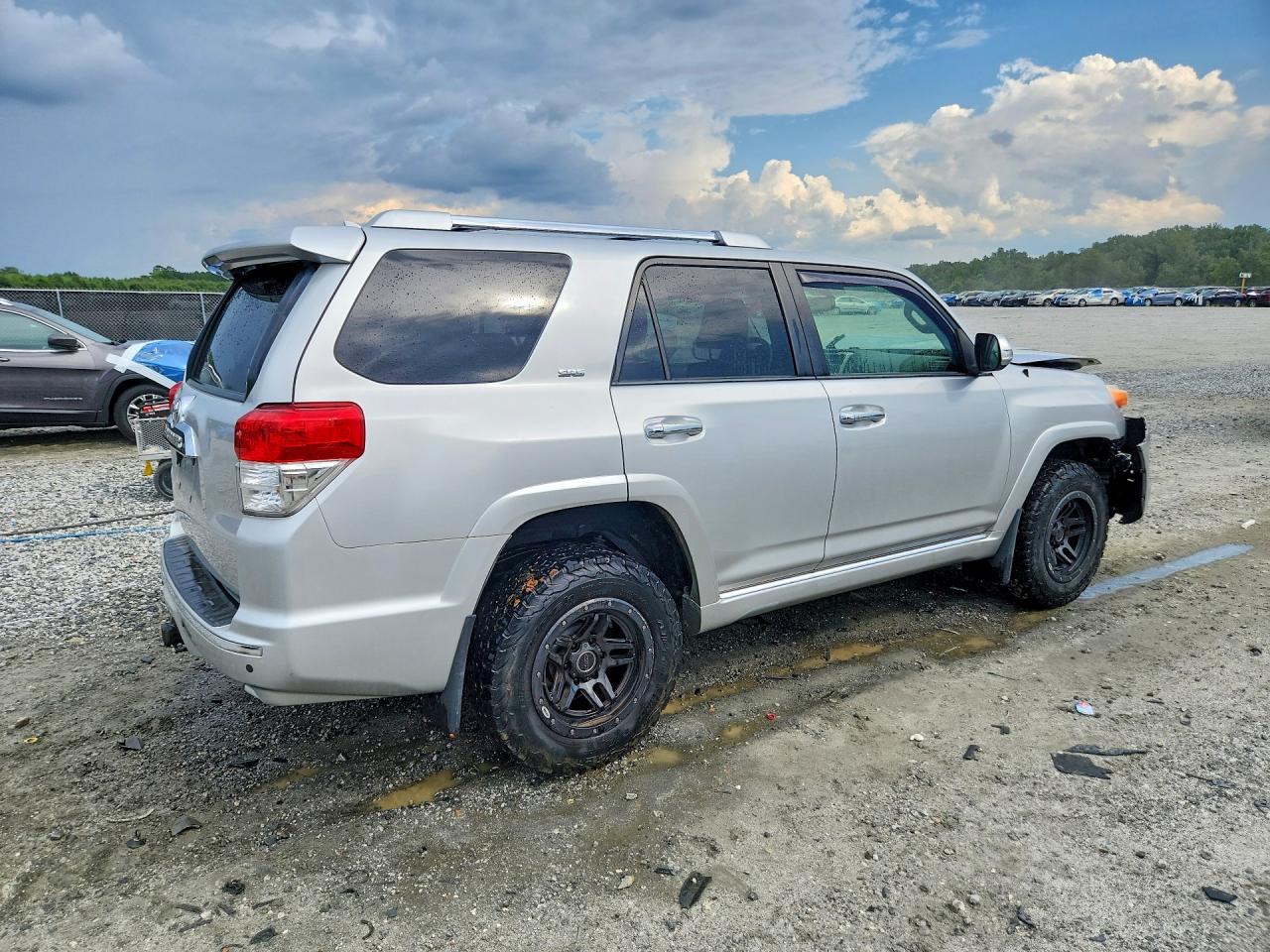 2012 Toyota 4runner Sr5 Silver vin: JTEBU5JR4C5101231
