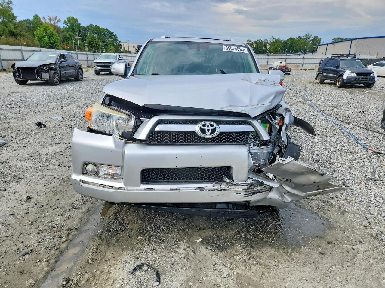 2012 Toyota 4runner Sr5 Silver vin: JTEBU5JR4C5101231