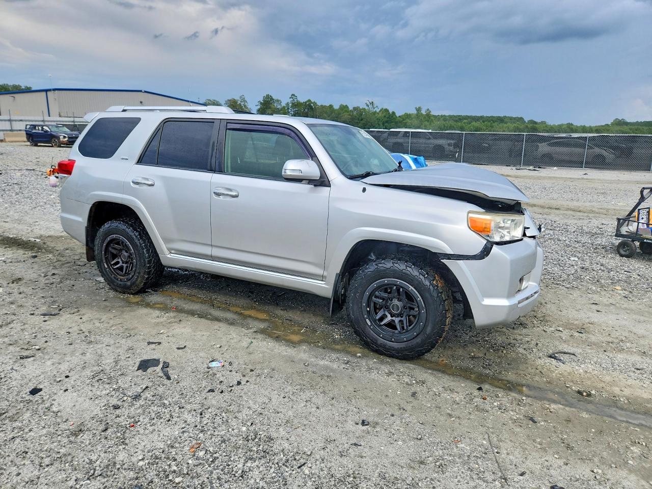 2012 Toyota 4runner Sr5 Silver vin: JTEBU5JR4C5101231
