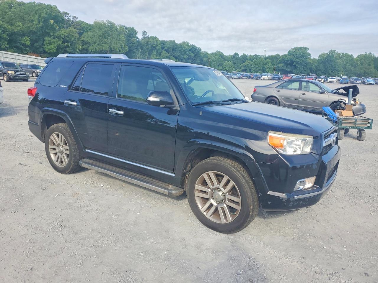 2013 Toyota 4runner Limited Черный vin: JTEBU5JR4D5127961