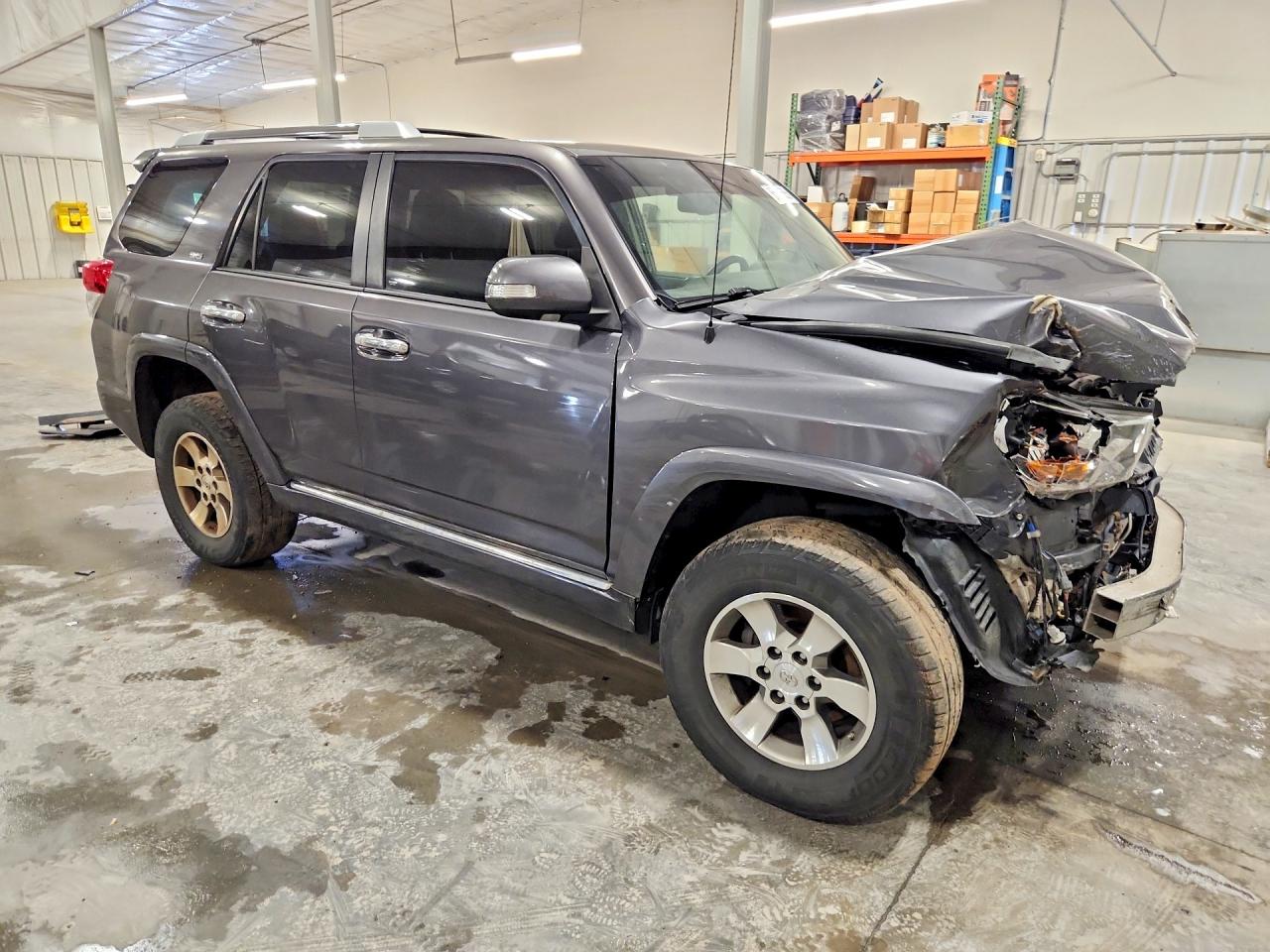 2013 Toyota 4runner Sr5 Gray vin: JTEBU5JR4D5130116
