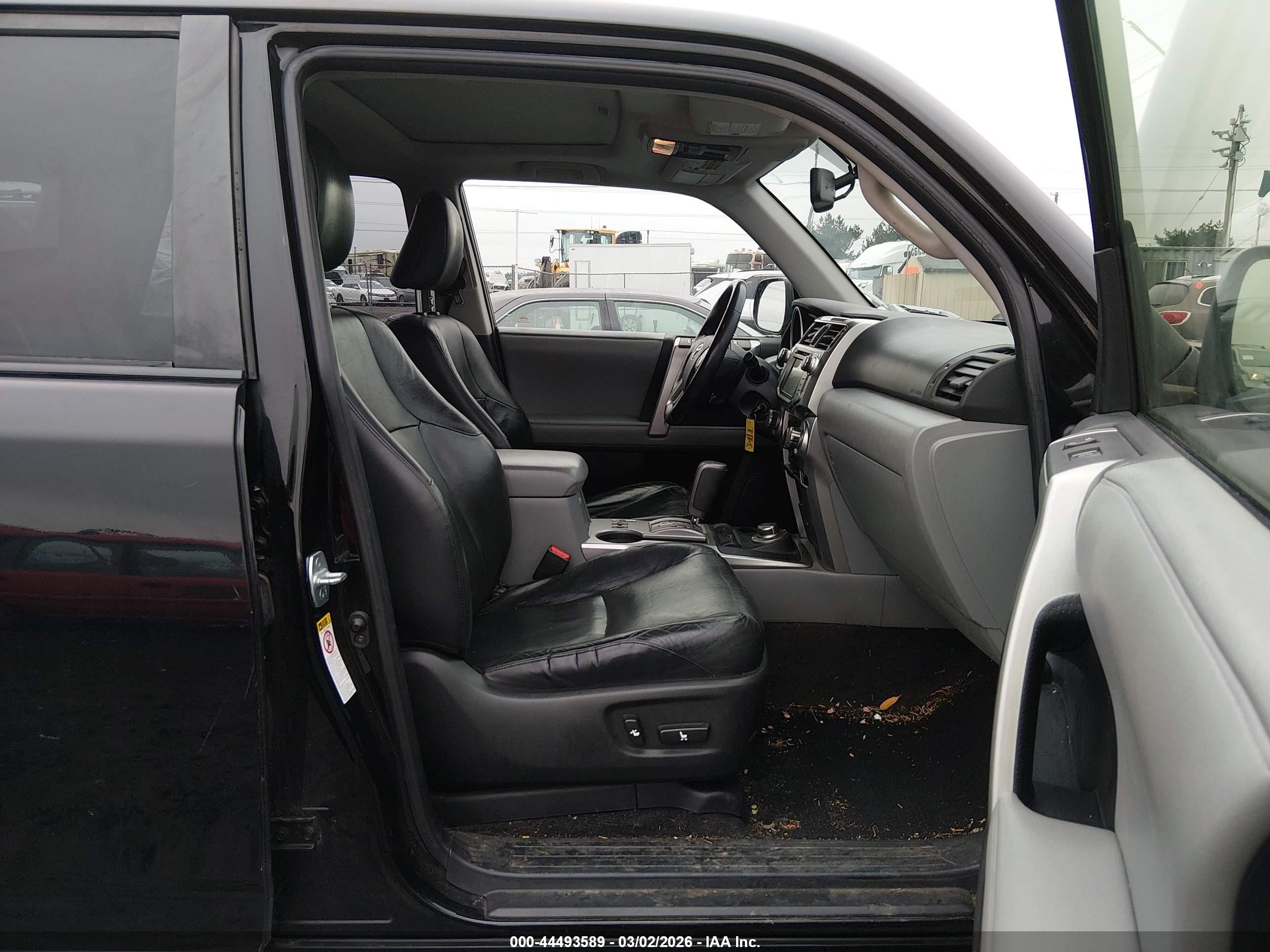 2013 Toyota 4runner Sr5 Black vin: JTEBU5JR4D5133419