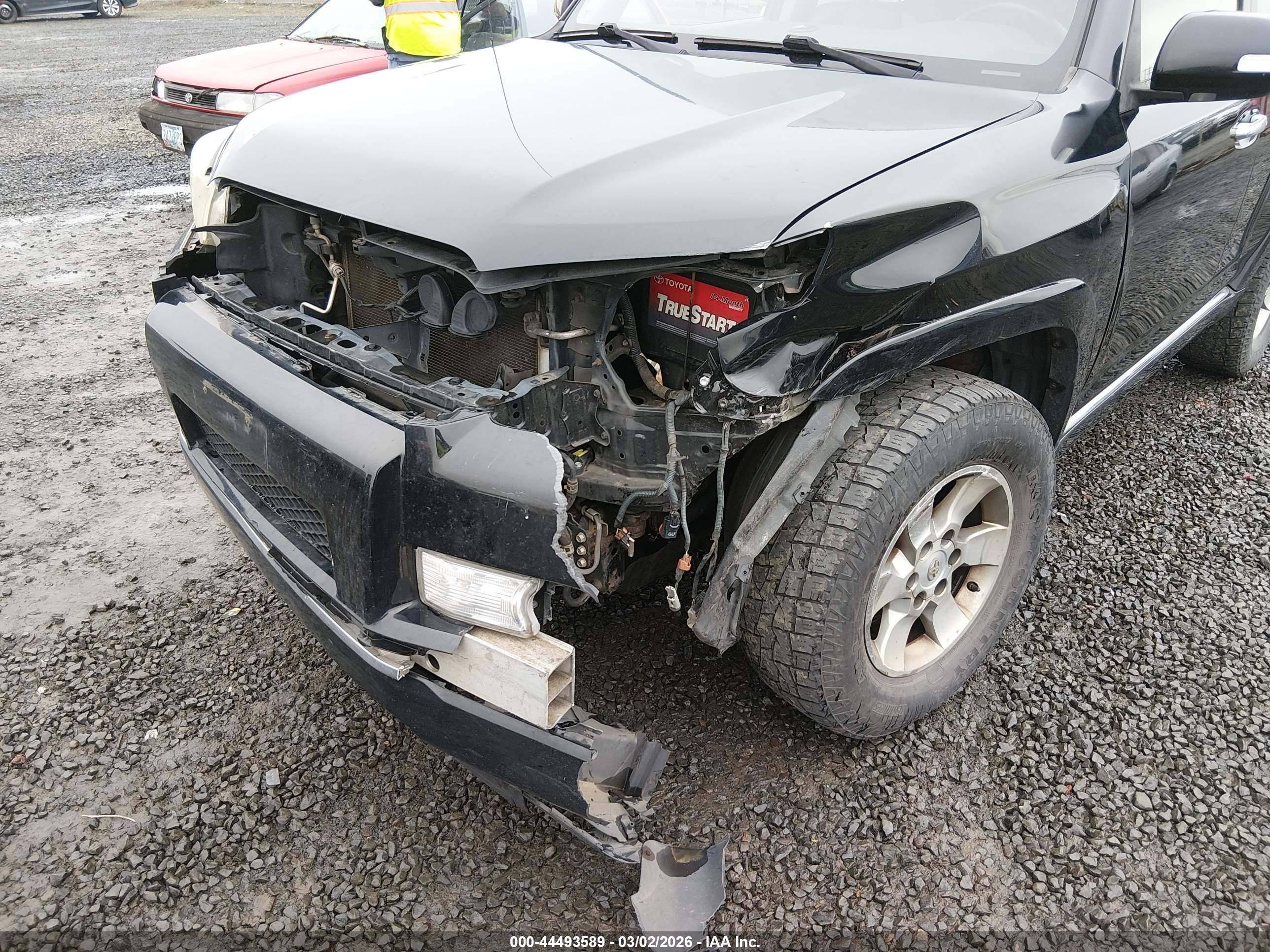 2013 Toyota 4runner Sr5 Black vin: JTEBU5JR4D5133419