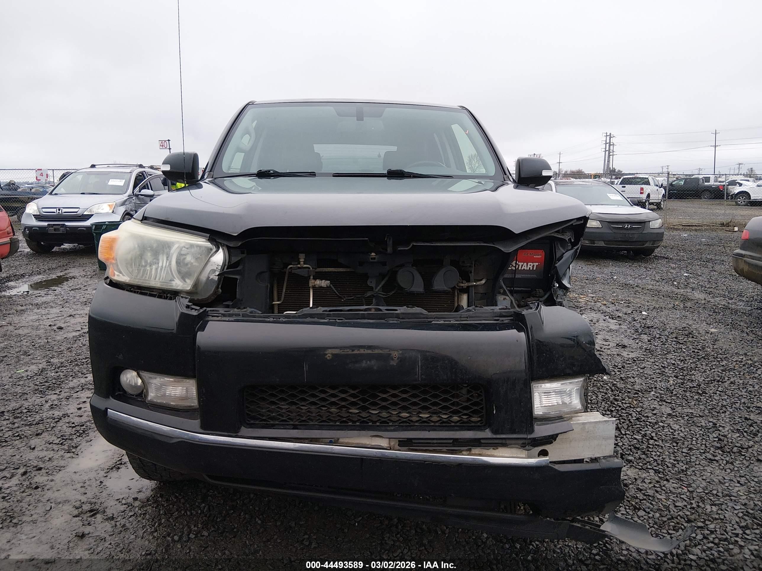 2013 Toyota 4runner Sr5 Black vin: JTEBU5JR4D5133419
