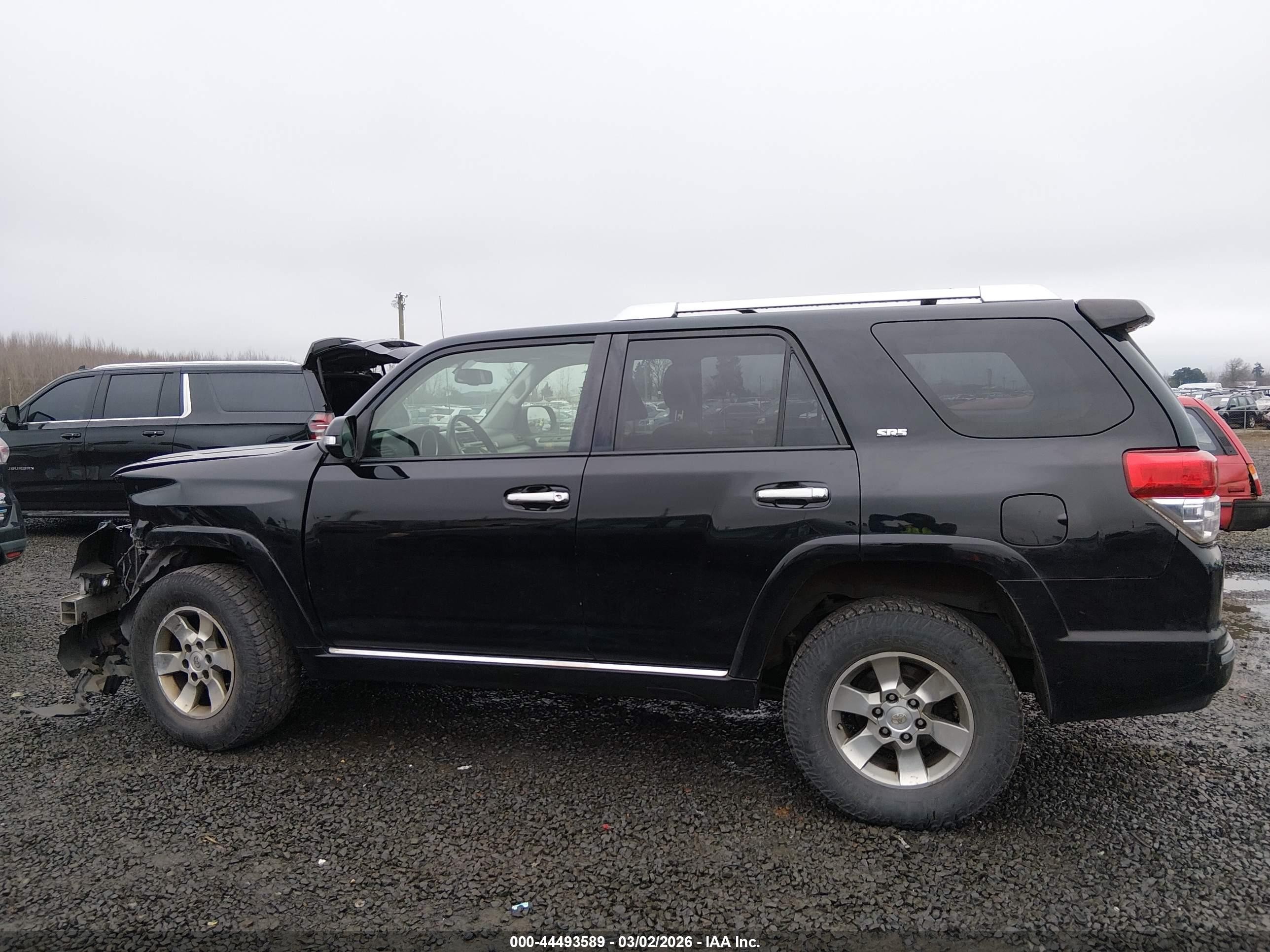 2013 Toyota 4runner Sr5 Black vin: JTEBU5JR4D5133419