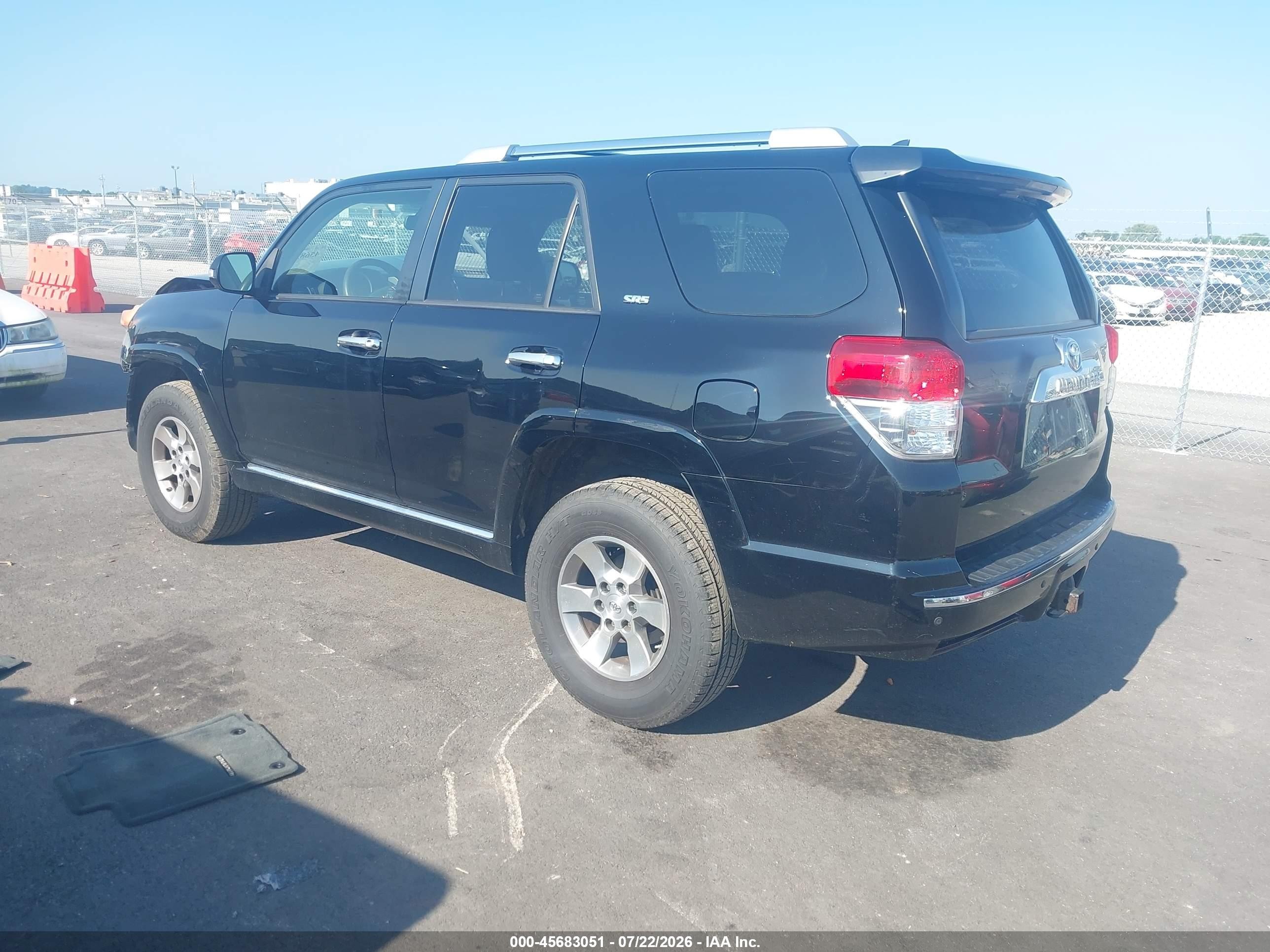 2013 Toyota 4runner Sr5 Черный vin: JTEBU5JR4D5135770