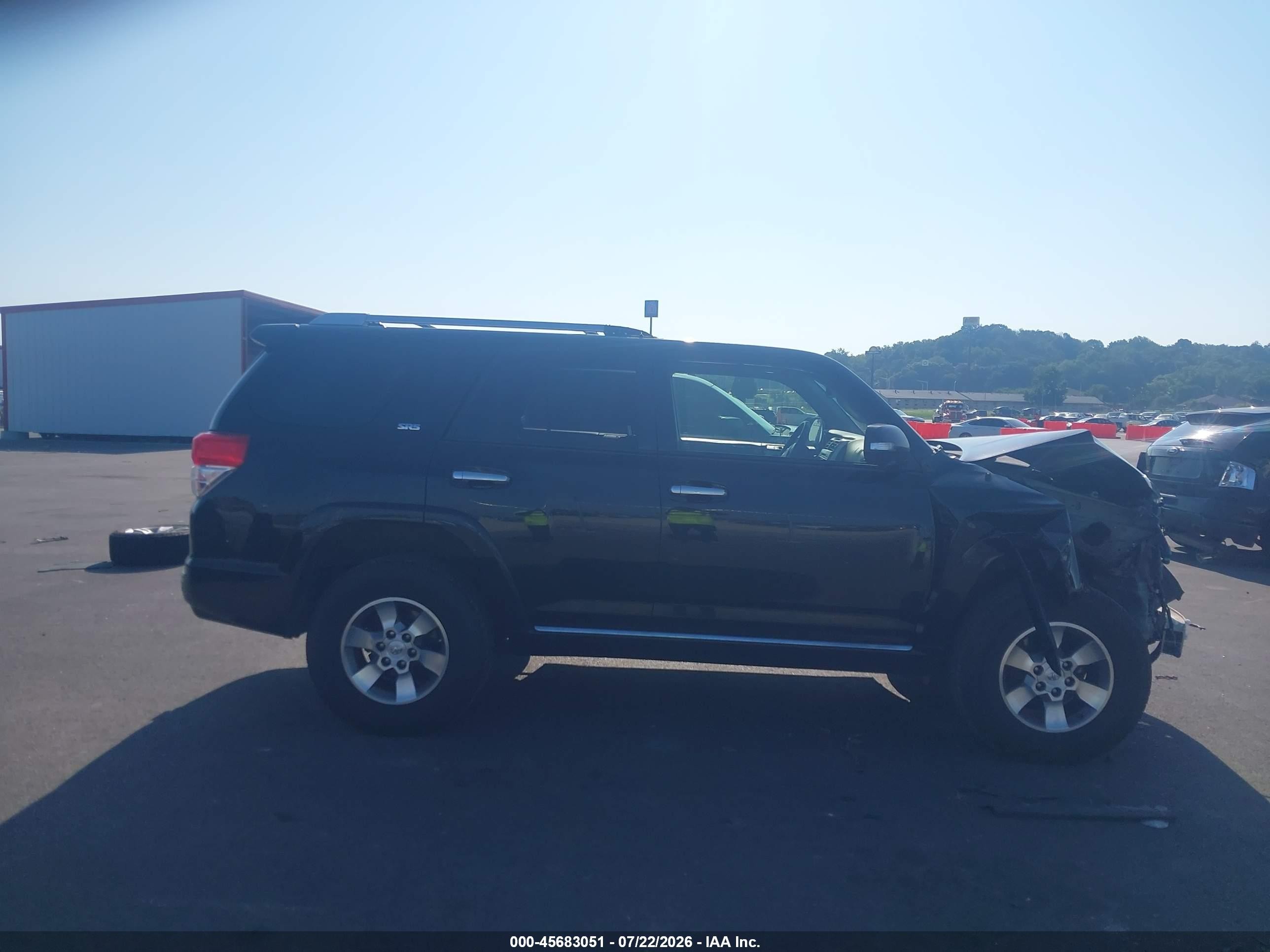 2013 Toyota 4runner Sr5 Черный vin: JTEBU5JR4D5135770