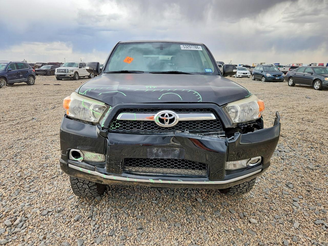 2013 Toyota 4runner Limited Black vin: JTEBU5JR4D5141102