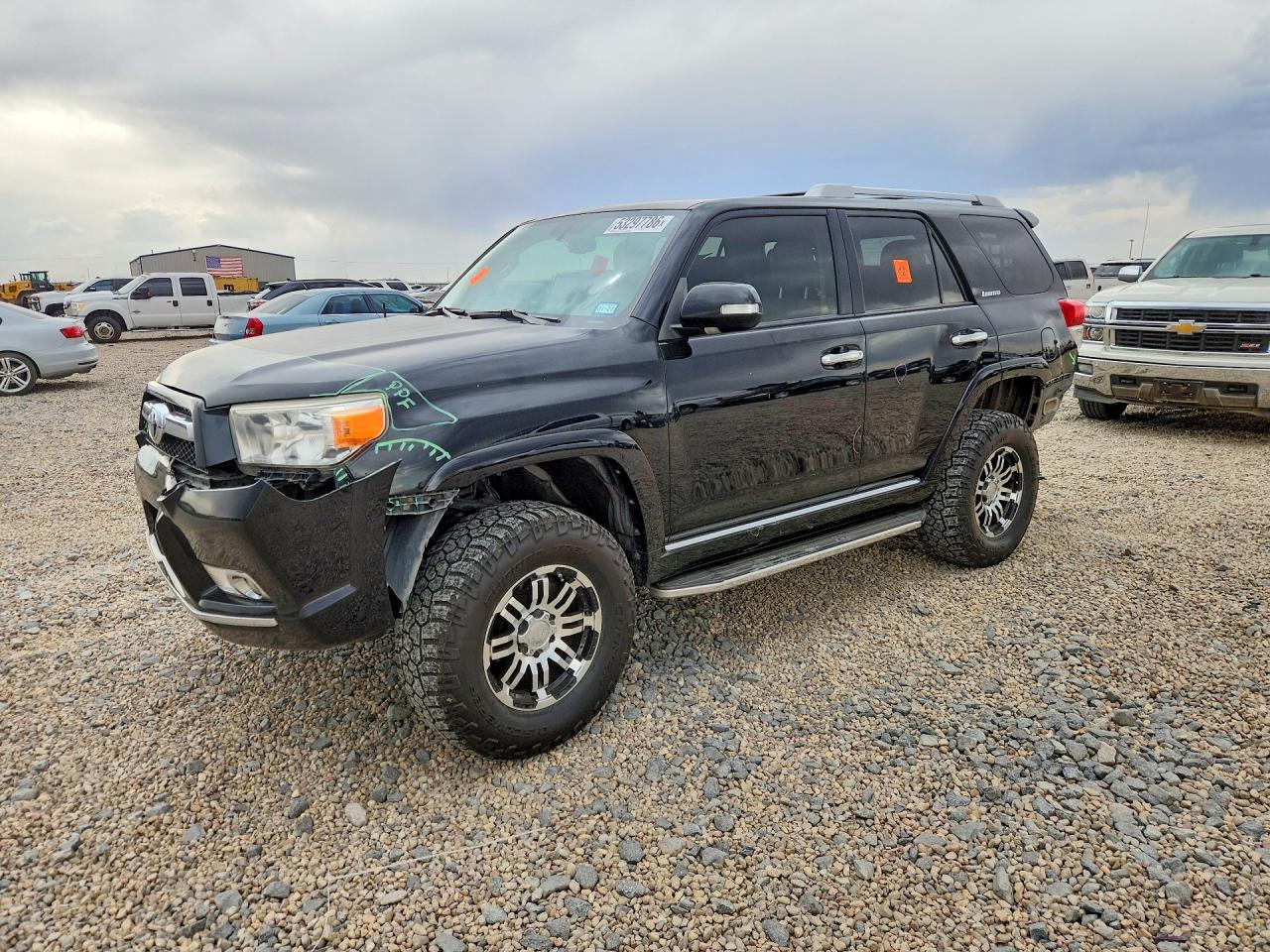 2013 Toyota 4runner Limited Black vin: JTEBU5JR4D5141102