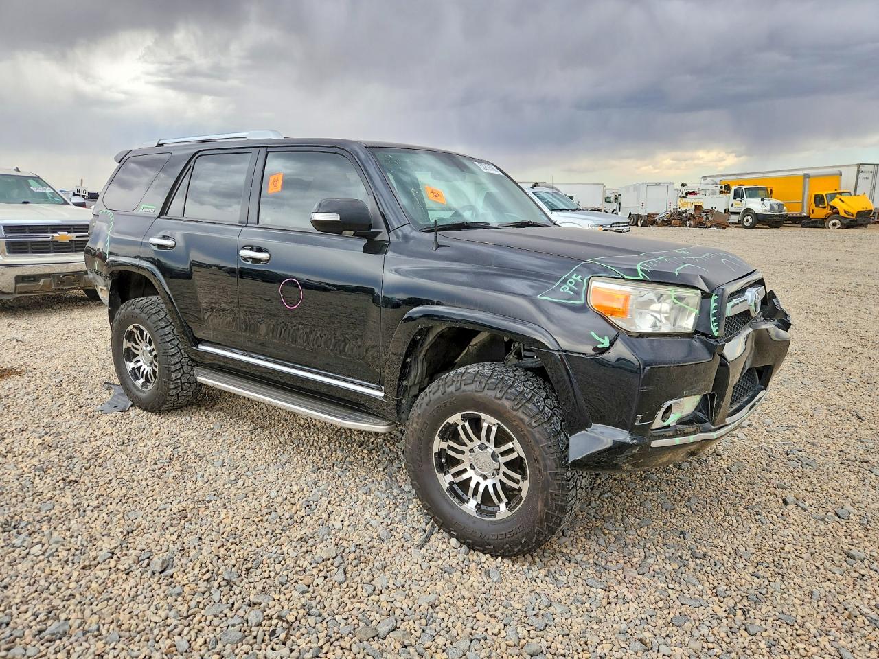 2013 Toyota 4runner Limited Black vin: JTEBU5JR4D5141102