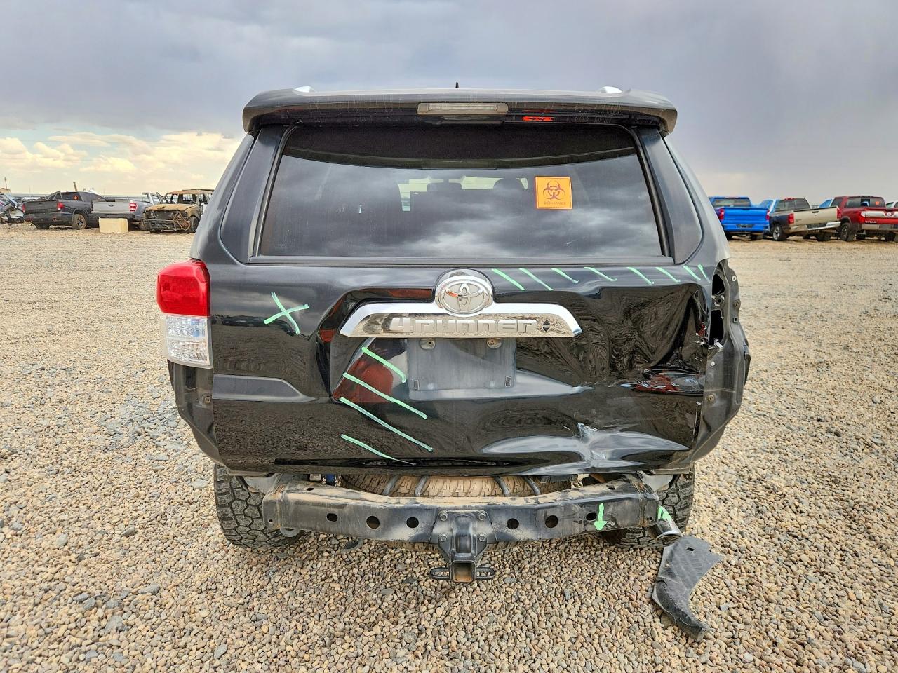 2013 Toyota 4runner Limited Black vin: JTEBU5JR4D5141102