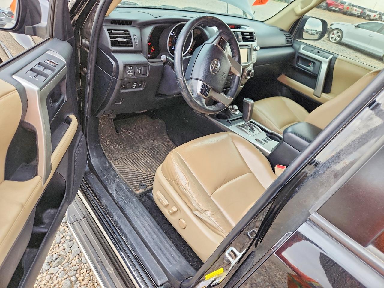 2013 Toyota 4runner Limited Black vin: JTEBU5JR4D5141102