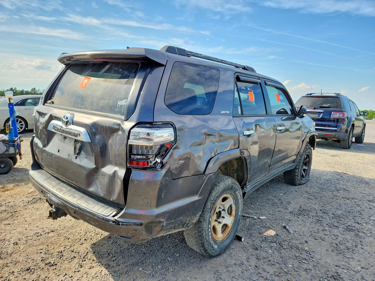 2013 Toyota 4runner Sr5 Gray vin: JTEBU5JR4D5146283