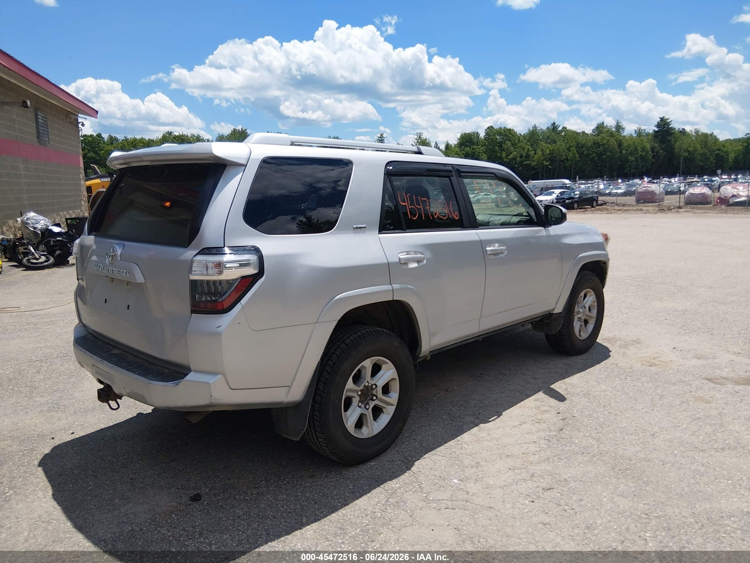 2014 Toyota 4runner Sr5 Gray vin: JTEBU5JR4E5159844