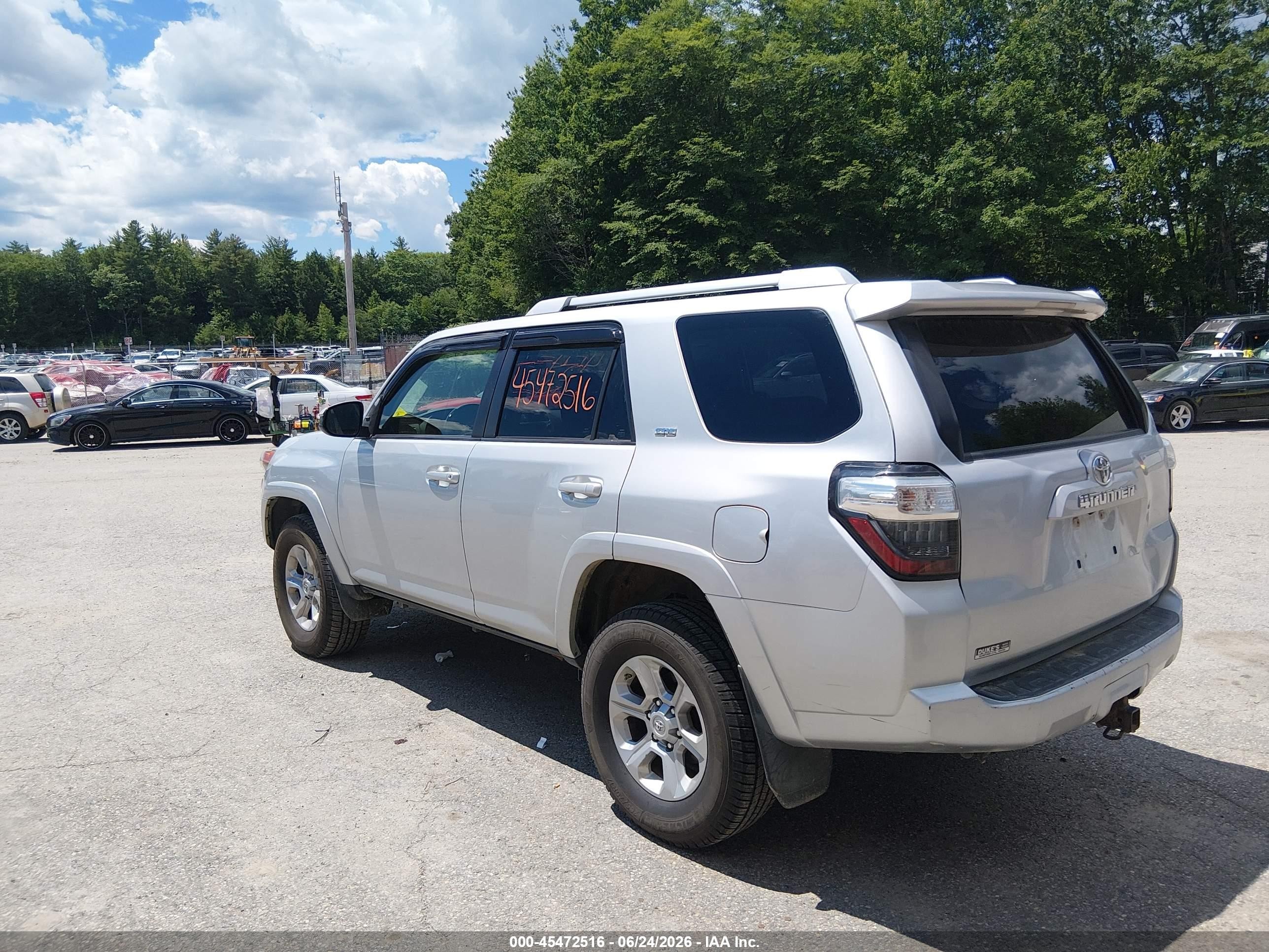 2014 Toyota 4runner Sr5 Gray vin: JTEBU5JR4E5159844