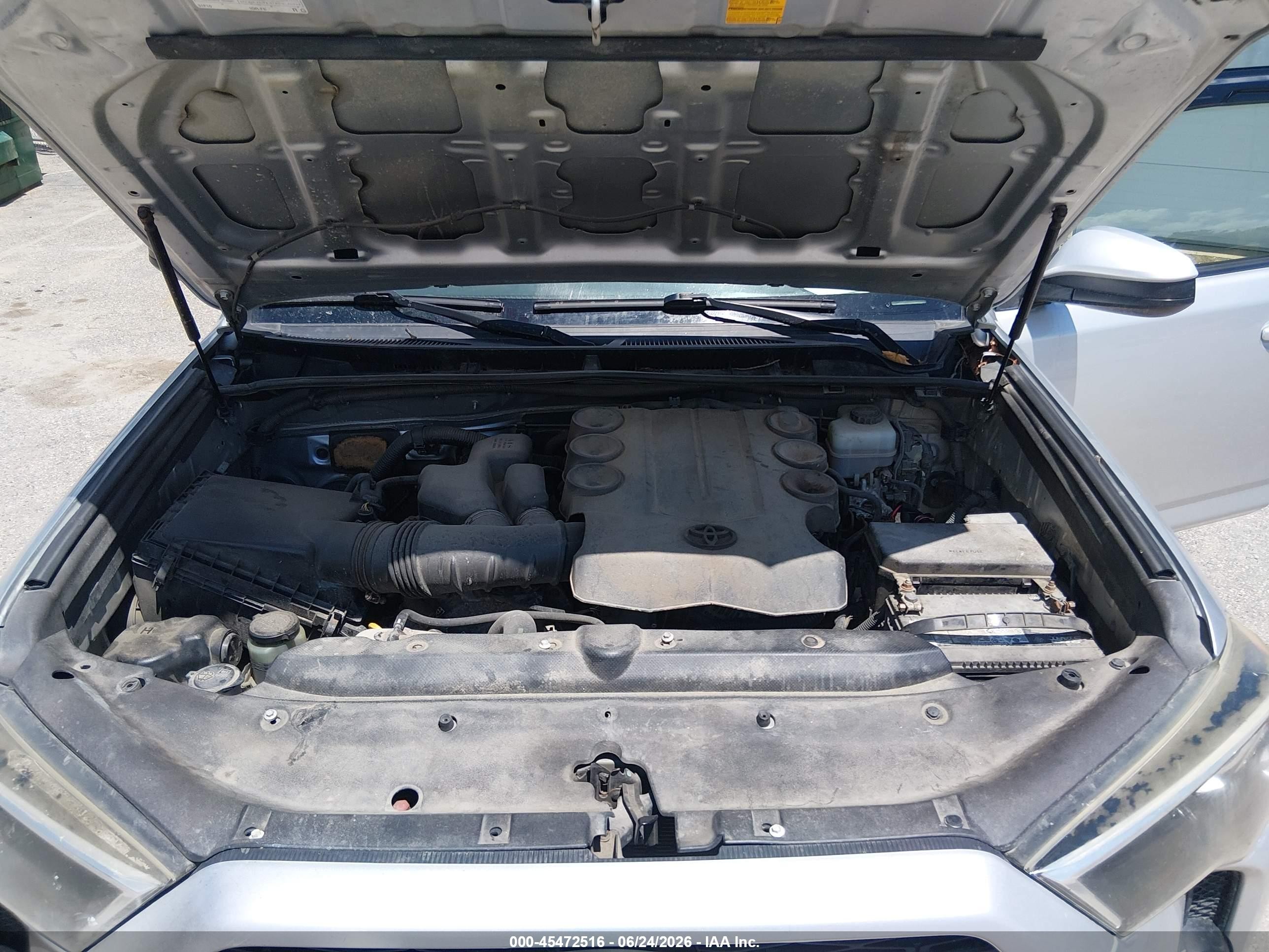 2014 Toyota 4runner Sr5 Gray vin: JTEBU5JR4E5159844