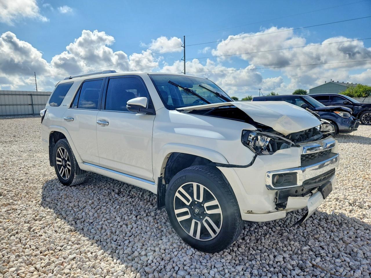 2014 Toyota 4runner 4d 4x2 Белый vin: JTEBU5JR4E5161772
