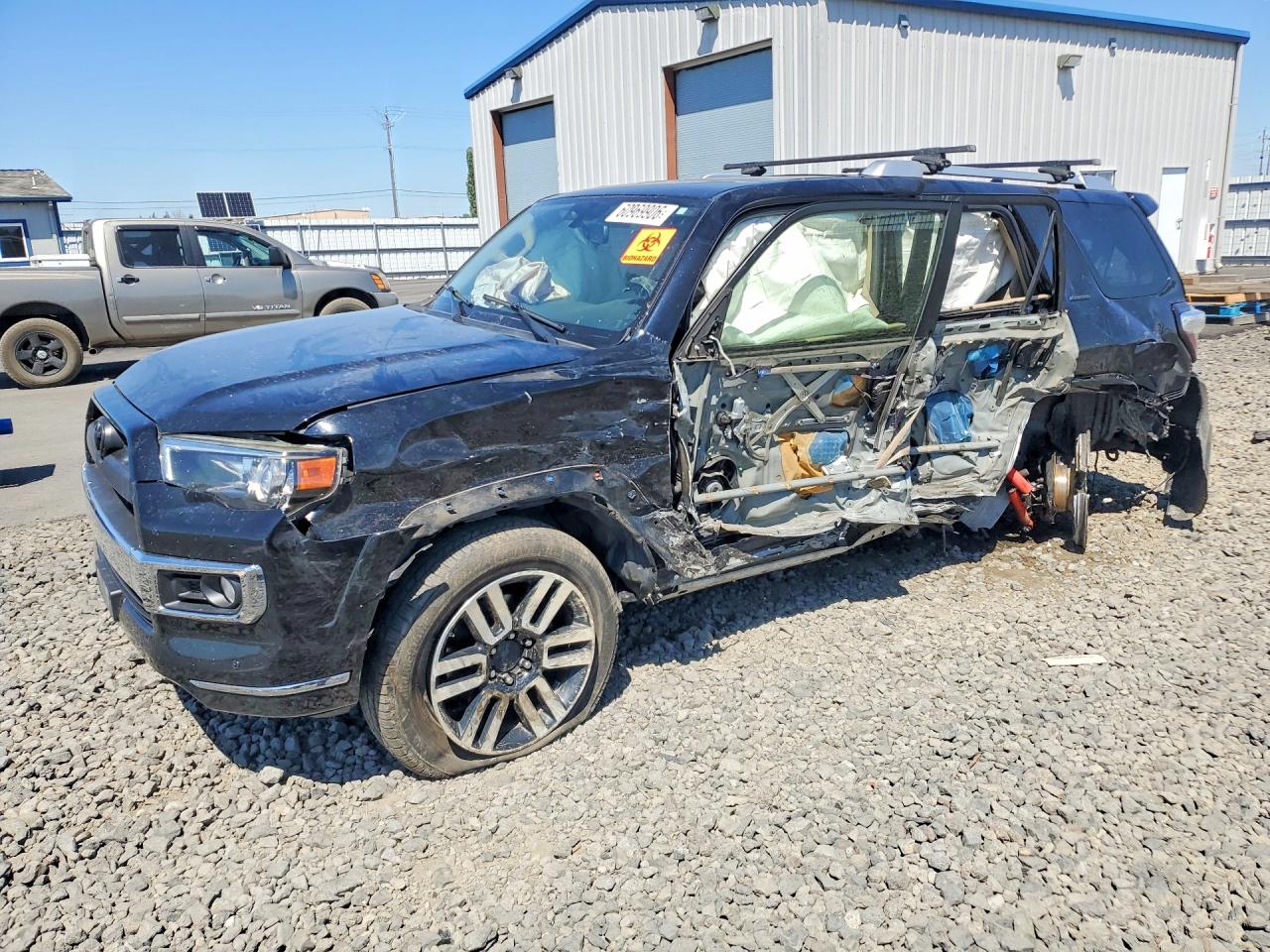 2014 Toyota 4runner Limited Black vin: JTEBU5JR4E5166292