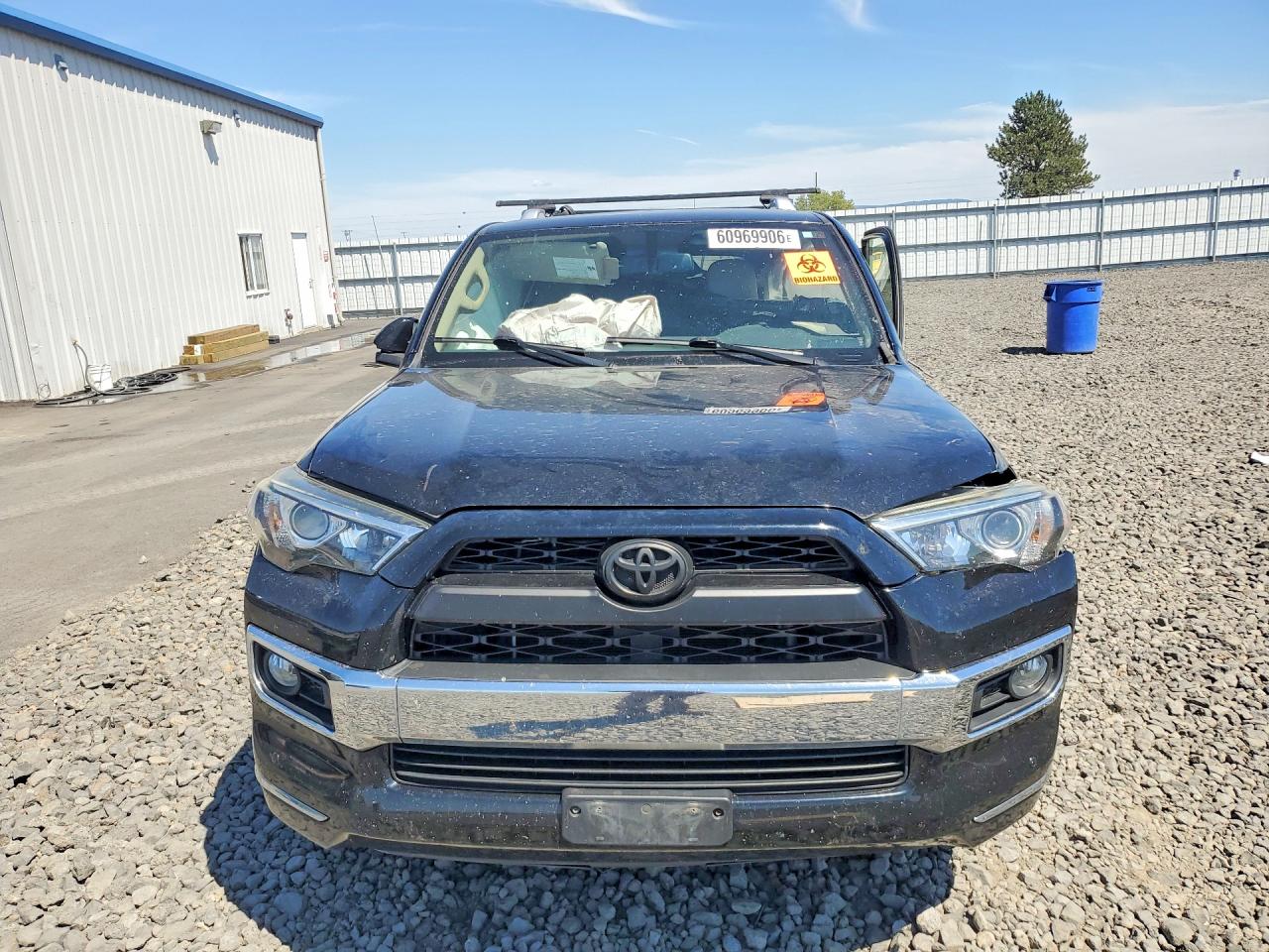 2014 Toyota 4runner Limited Black vin: JTEBU5JR4E5166292