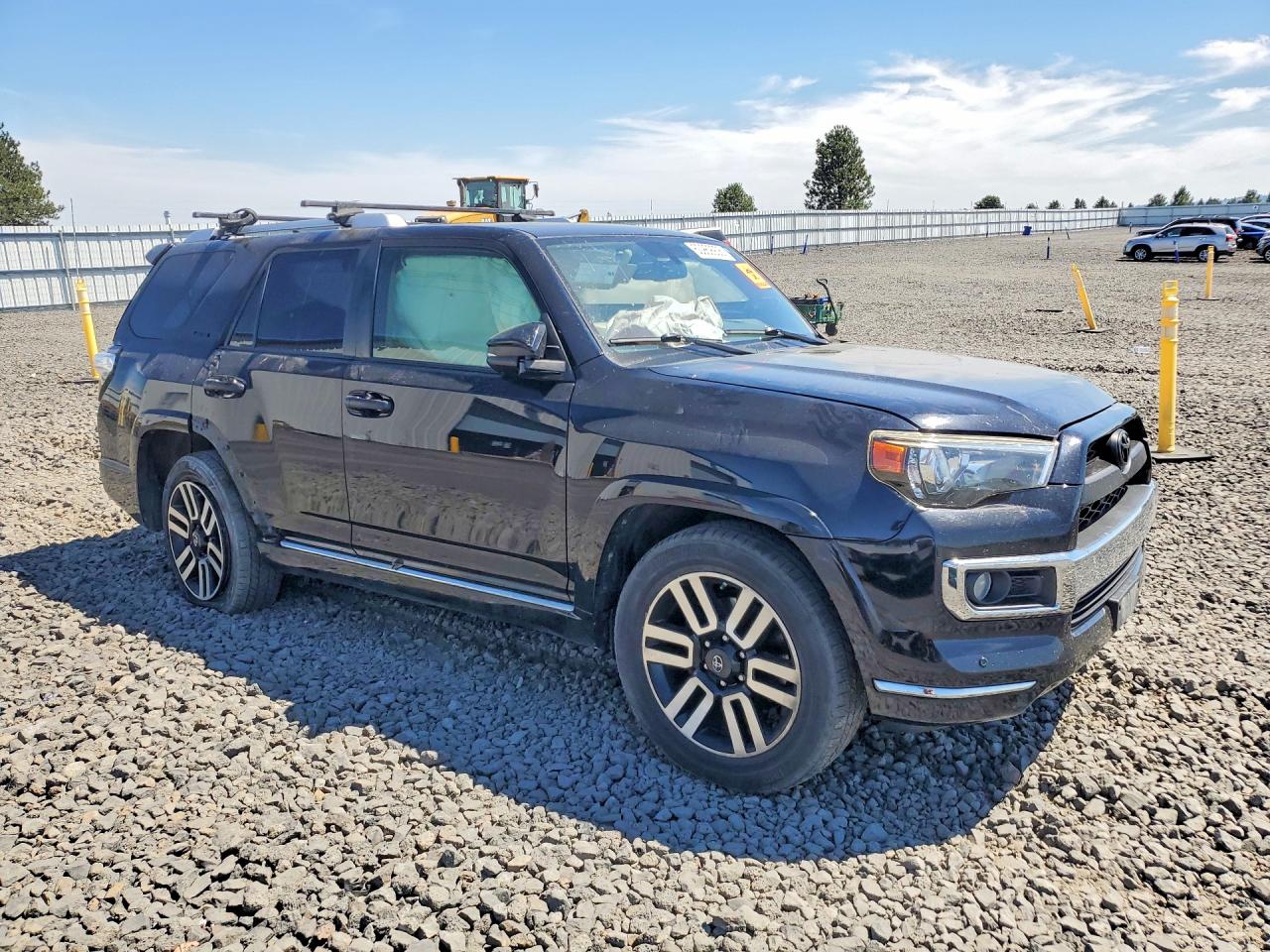 2014 Toyota 4runner Limited Black vin: JTEBU5JR4E5166292