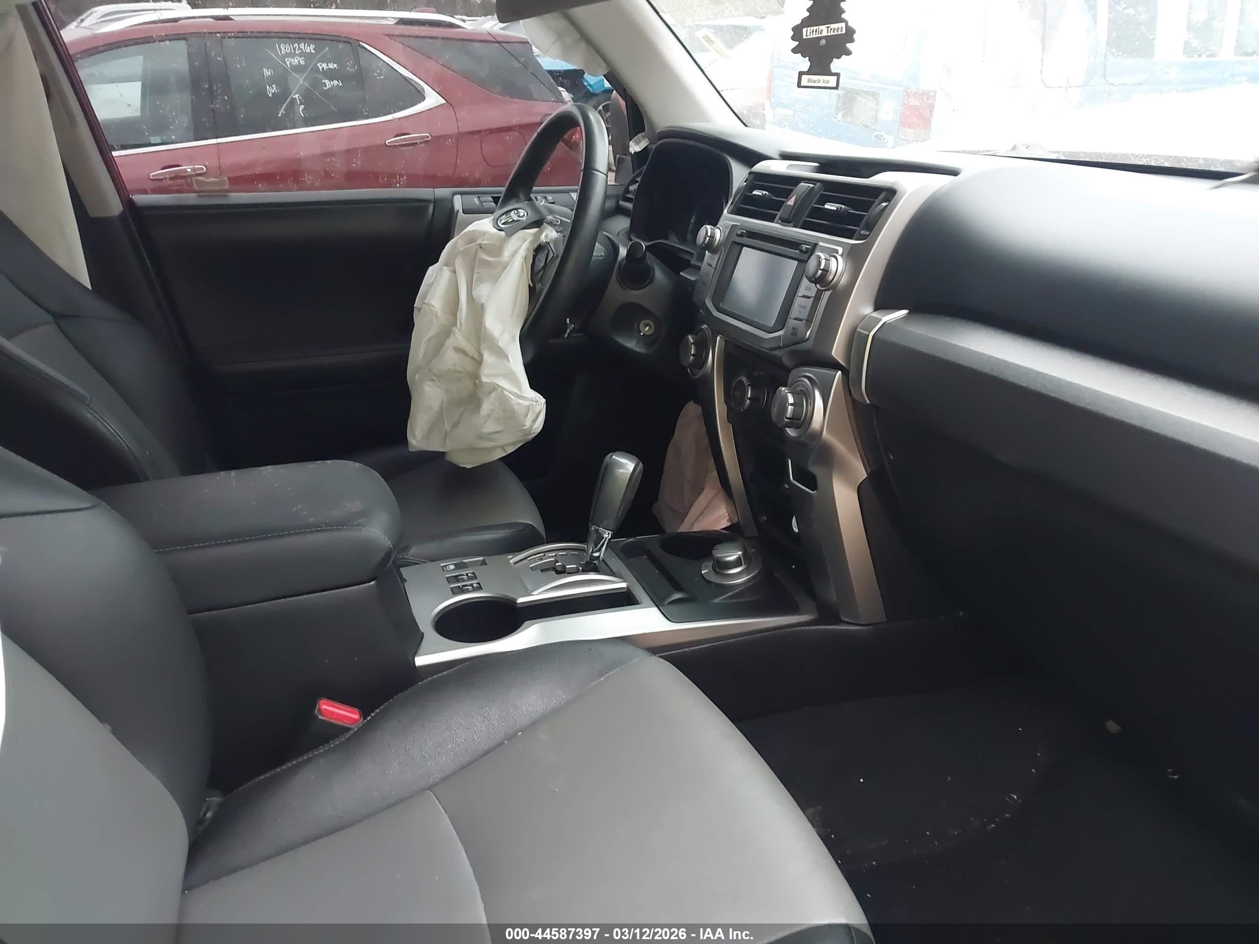 2014 Toyota 4runner Sr5 Premium Red vin: JTEBU5JR4E5168236