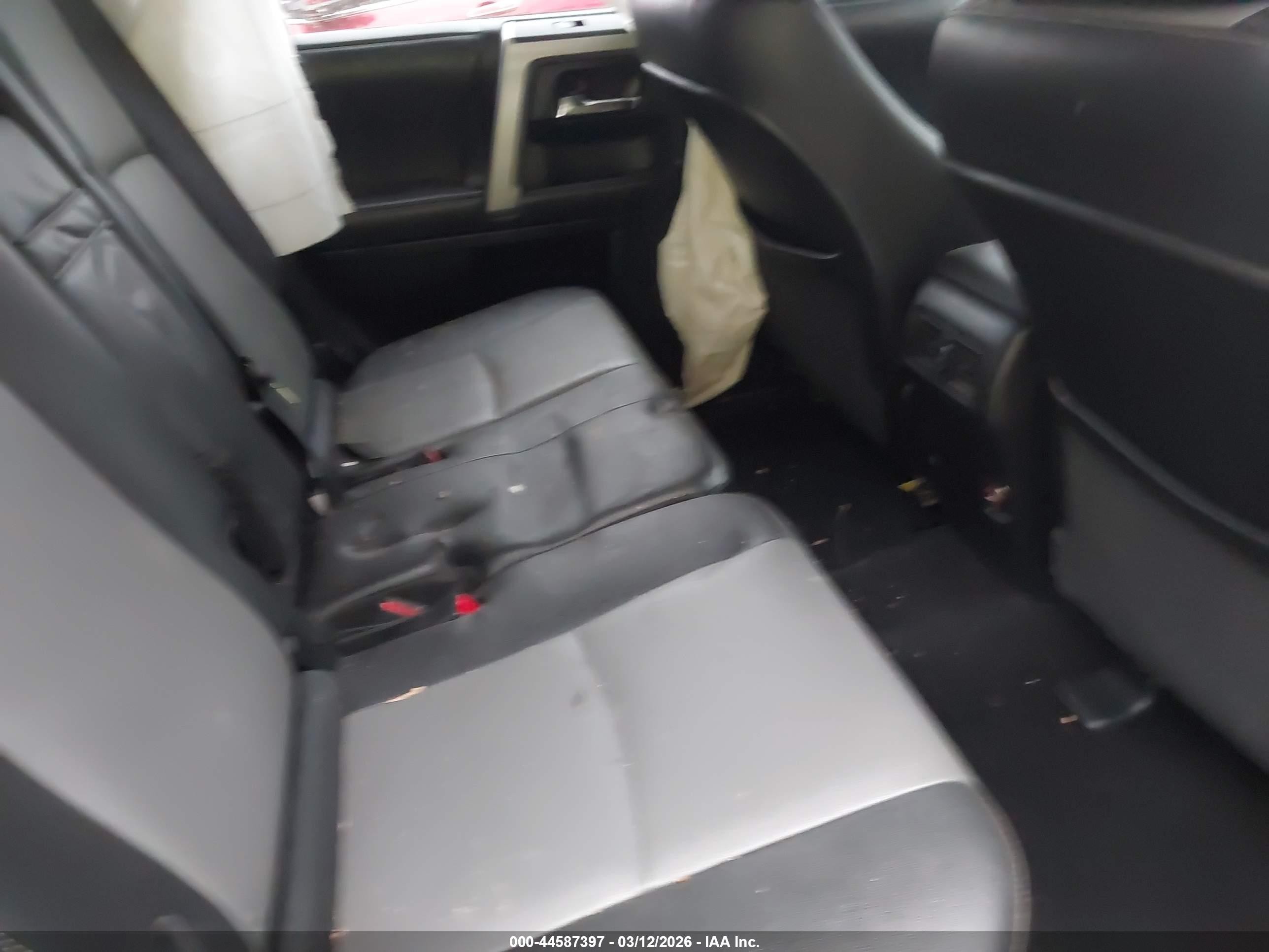 2014 Toyota 4runner Sr5 Premium Red vin: JTEBU5JR4E5168236