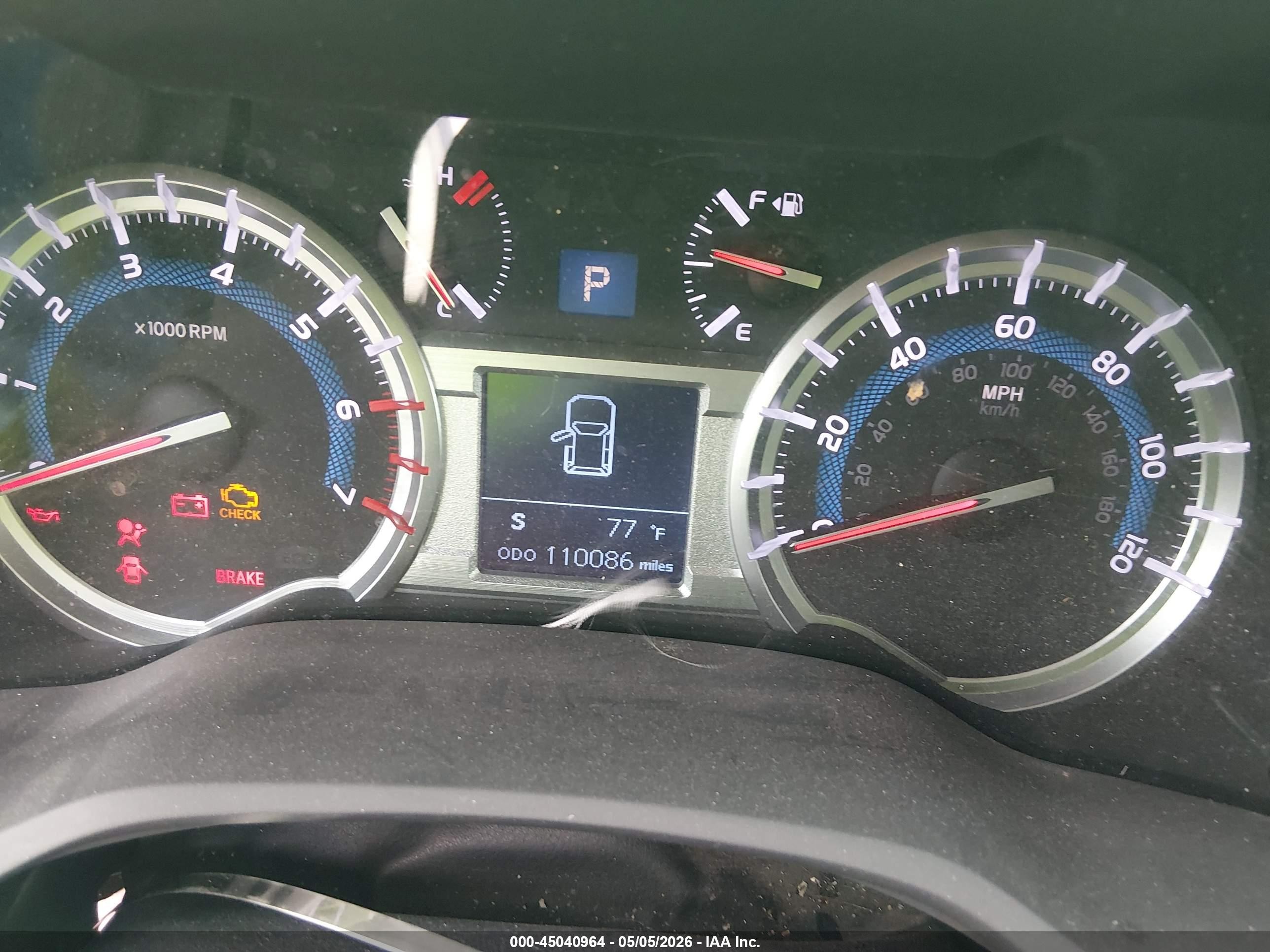 2014 Toyota 4runner Sr5 White vin: JTEBU5JR4E5190253