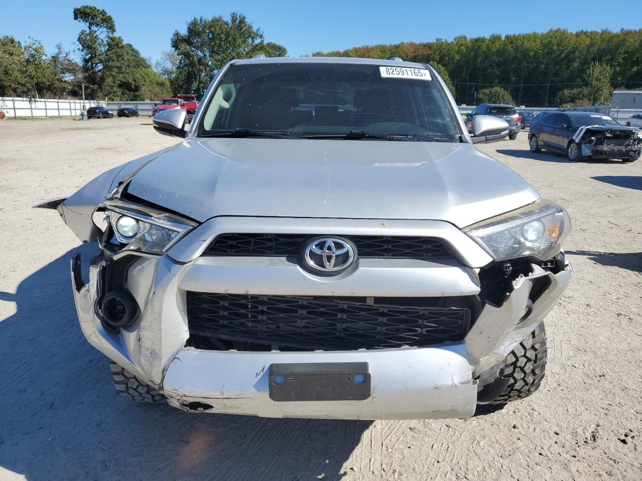 2015 Toyota 4runner Sr5/sr5 Premium Silver vin: JTEBU5JR4F5220756