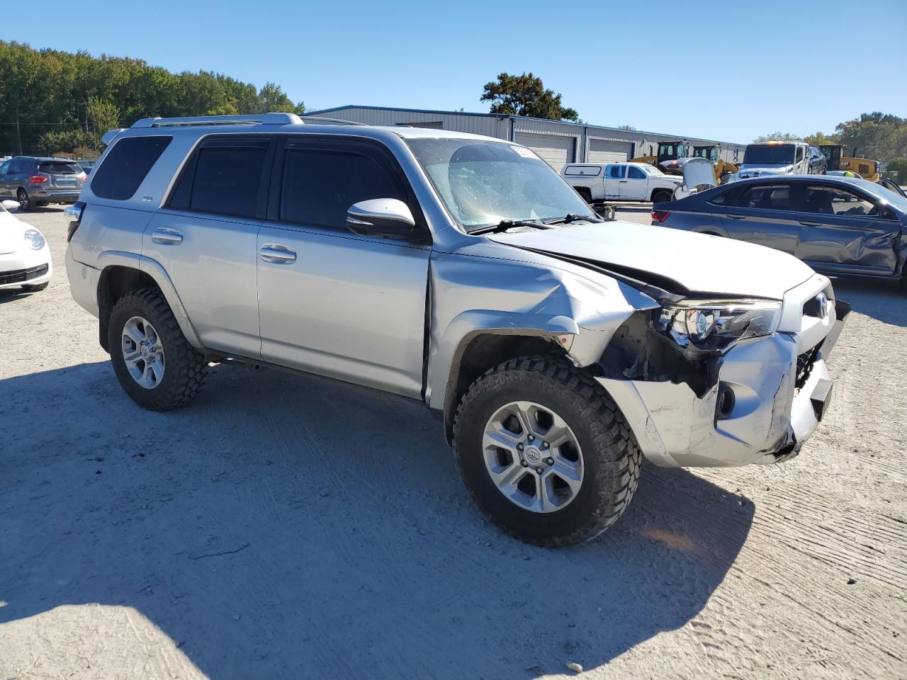 2015 Toyota 4runner Sr5/sr5 Premium Silver vin: JTEBU5JR4F5220756