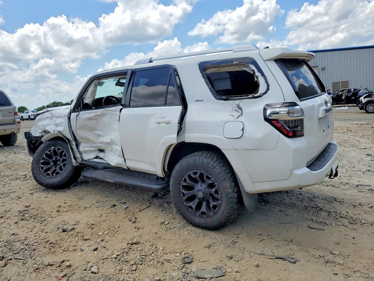 2015 Toyota 4runner Sr5 Premium White vin: JTEBU5JR4F5224595