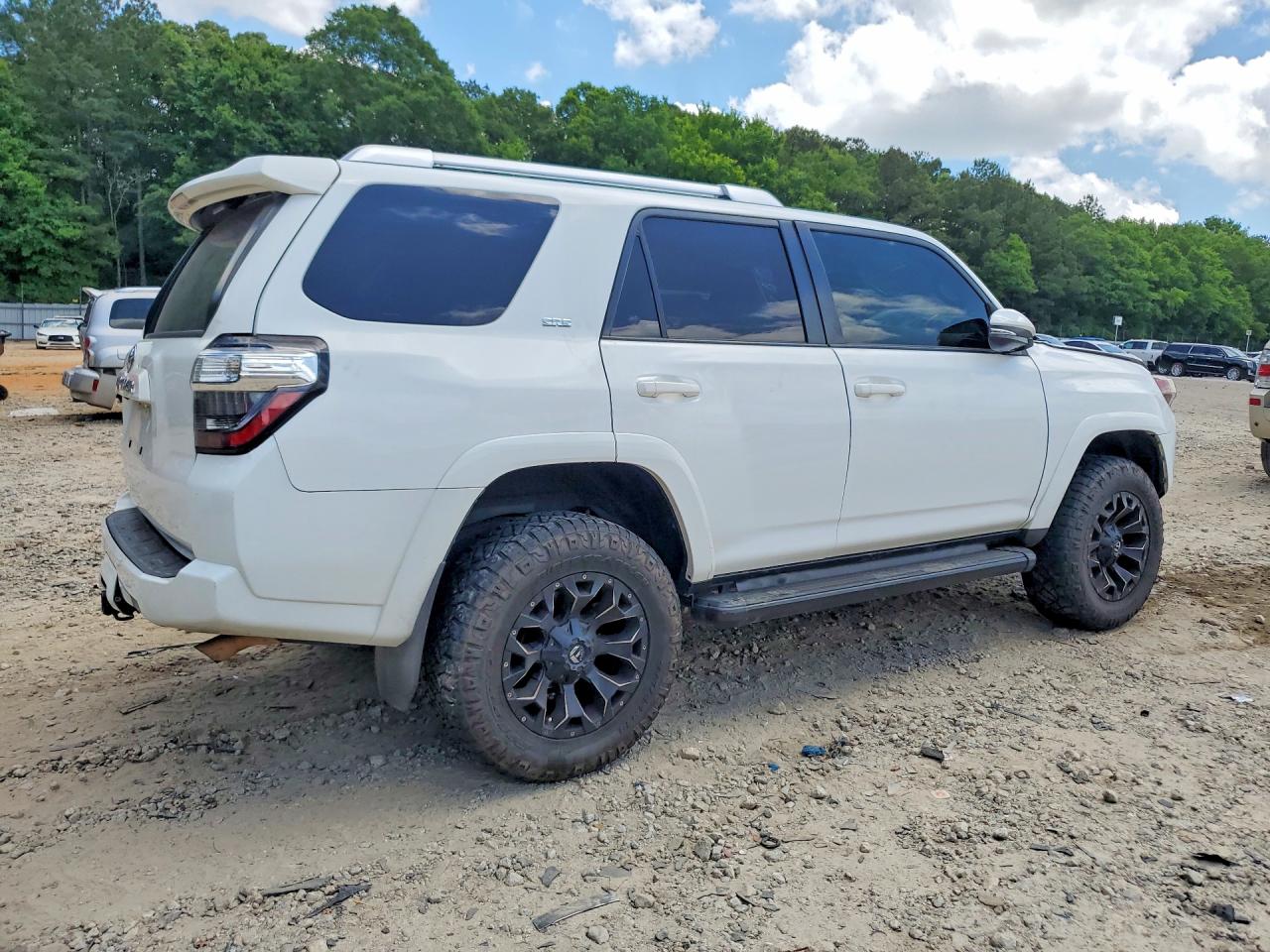 2015 Toyota 4runner Sr5 Premium White vin: JTEBU5JR4F5224595