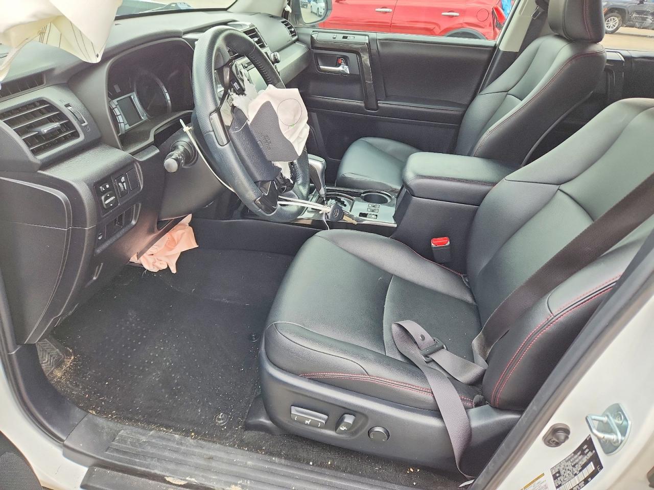 2015 Toyota 4runner White vin: JTEBU5JR4F5232762