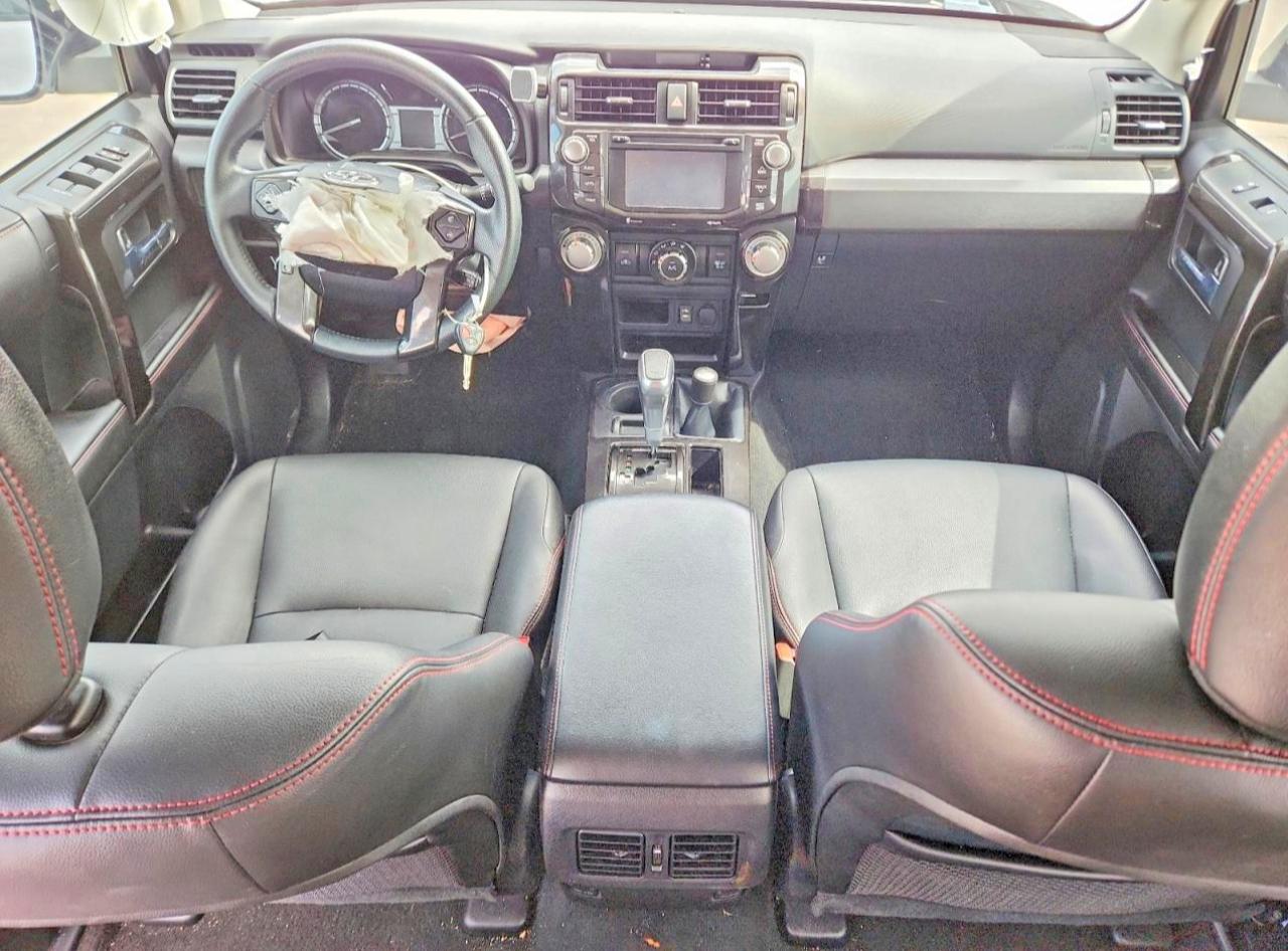 2015 Toyota 4runner White vin: JTEBU5JR4F5232762