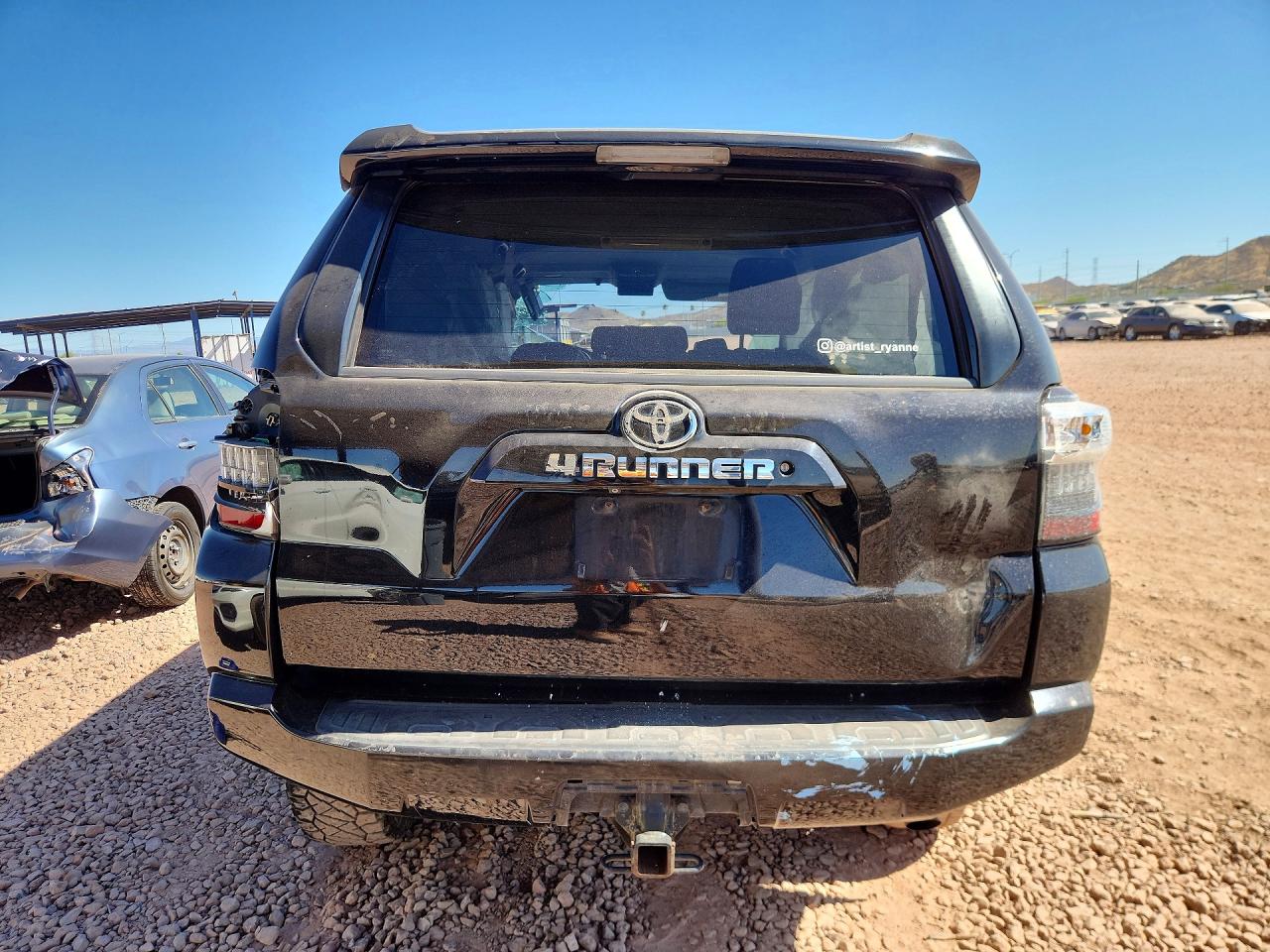 2015 Toyota 4runner Sr5 Black vin: JTEBU5JR4F5241011