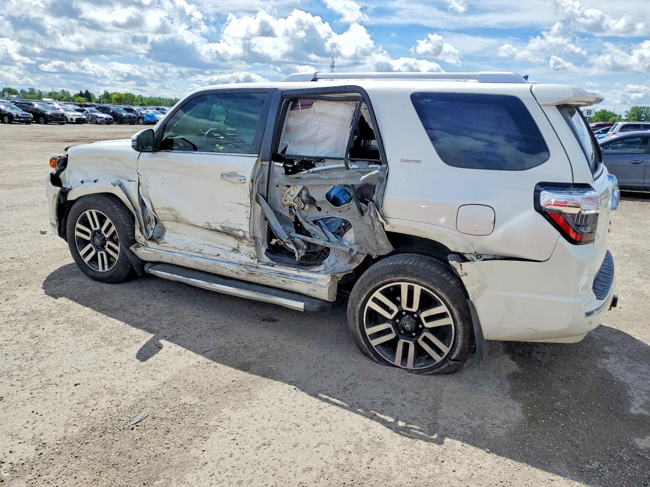 2015 Toyota 4runner Sr5 White vin: JTEBU5JR4F5246323