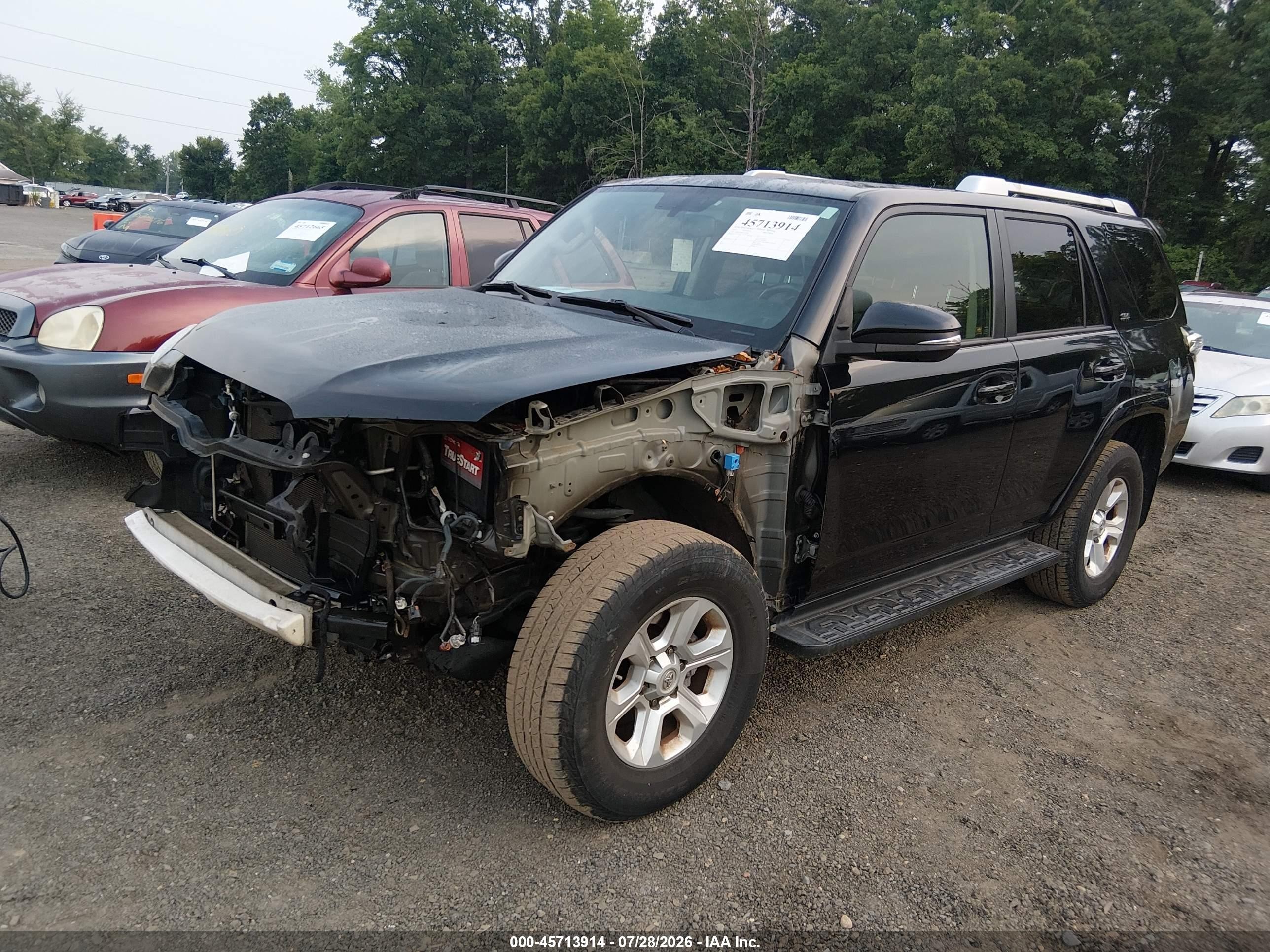 2015 Toyota 4runner Sr5 Premium Black vin: JTEBU5JR4F5267690