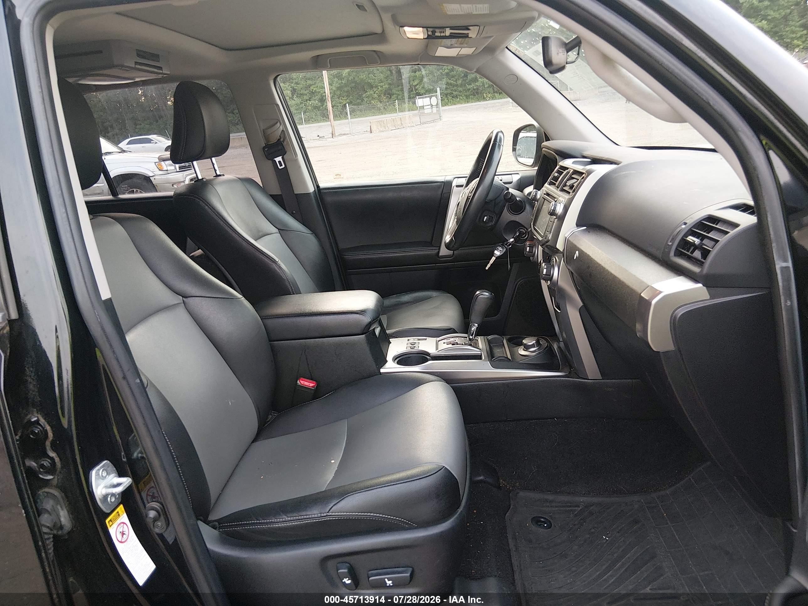 2015 Toyota 4runner Sr5 Premium Black vin: JTEBU5JR4F5267690