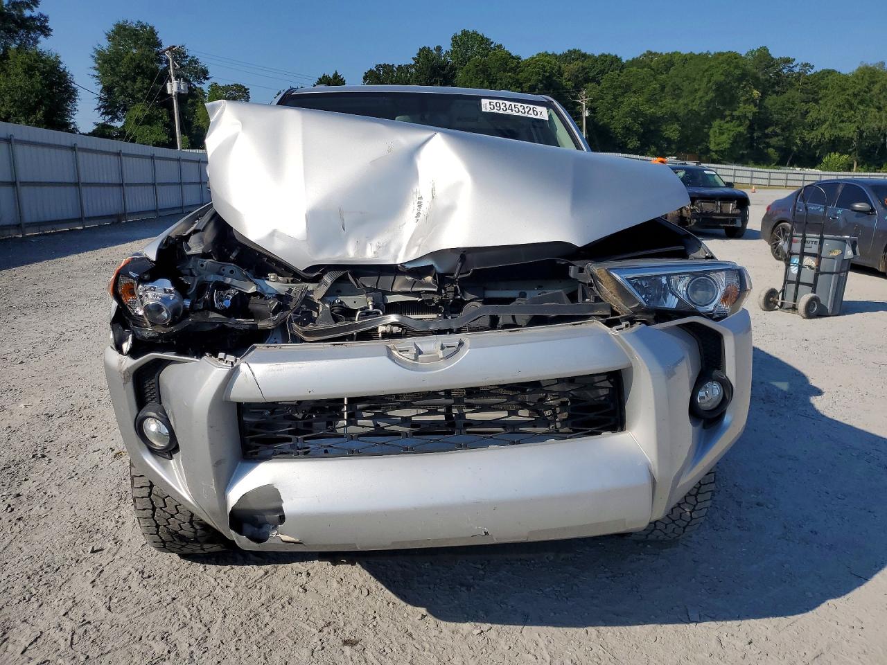 2015 Toyota 4runner Sr5 Silver vin: JTEBU5JR4F5276759