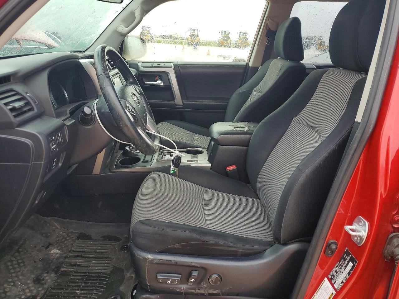 2016 Toyota 4runner Sr5 Red vin: JTEBU5JR4G5336248