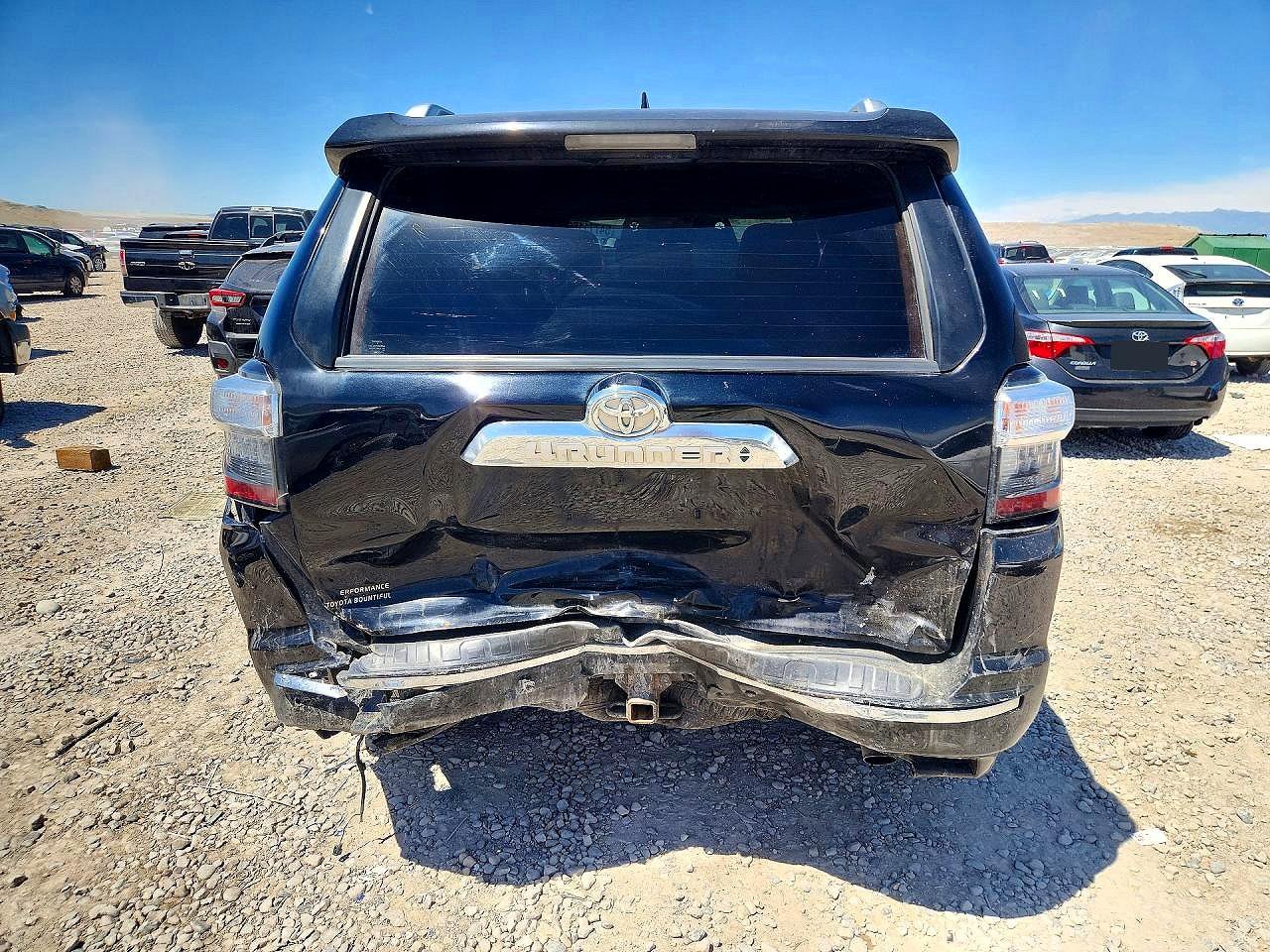 2016 Toyota 4runner Sr5 Черный vin: JTEBU5JR4G5342535