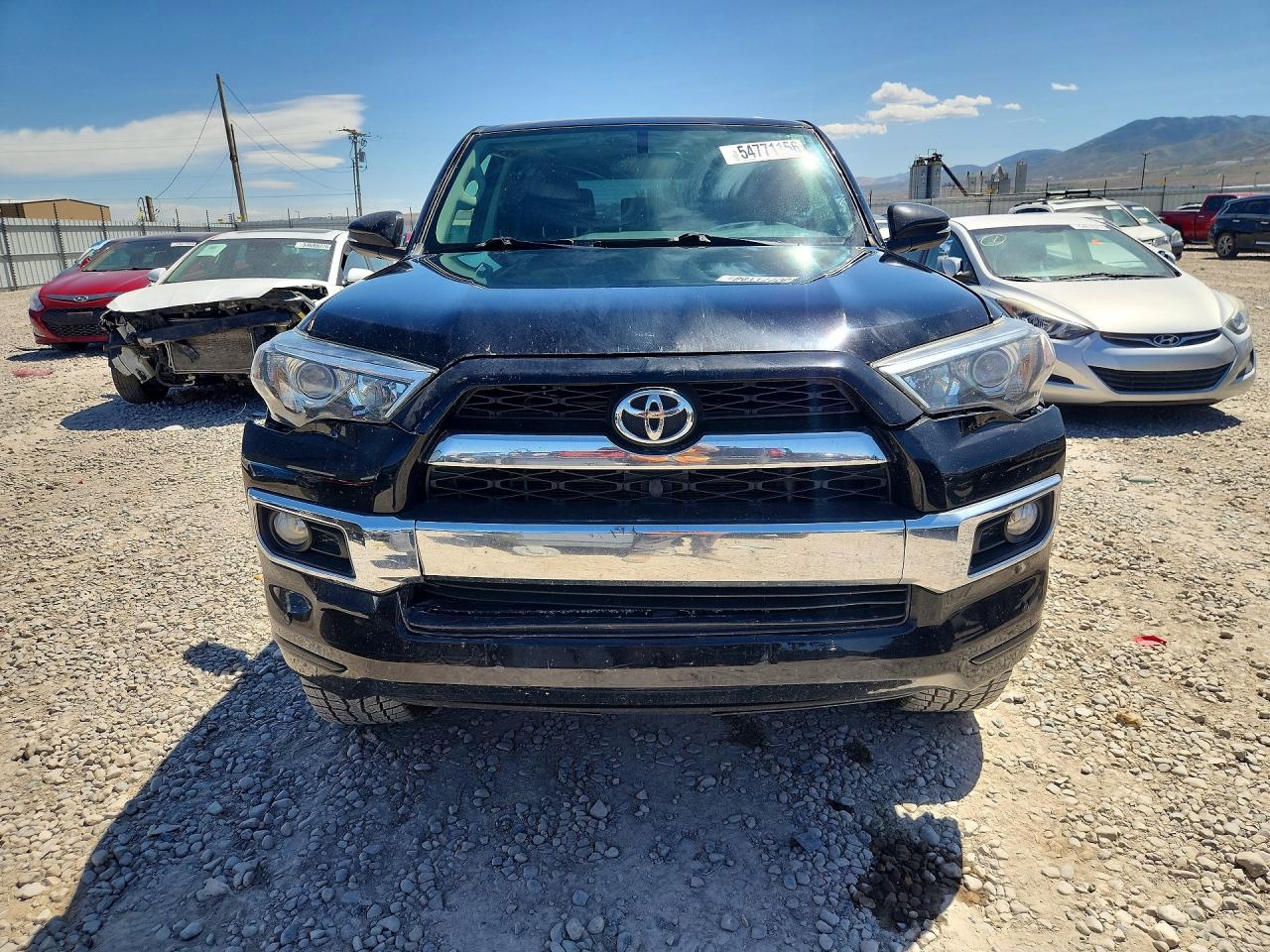 2016 Toyota 4runner Sr5 Черный vin: JTEBU5JR4G5342535