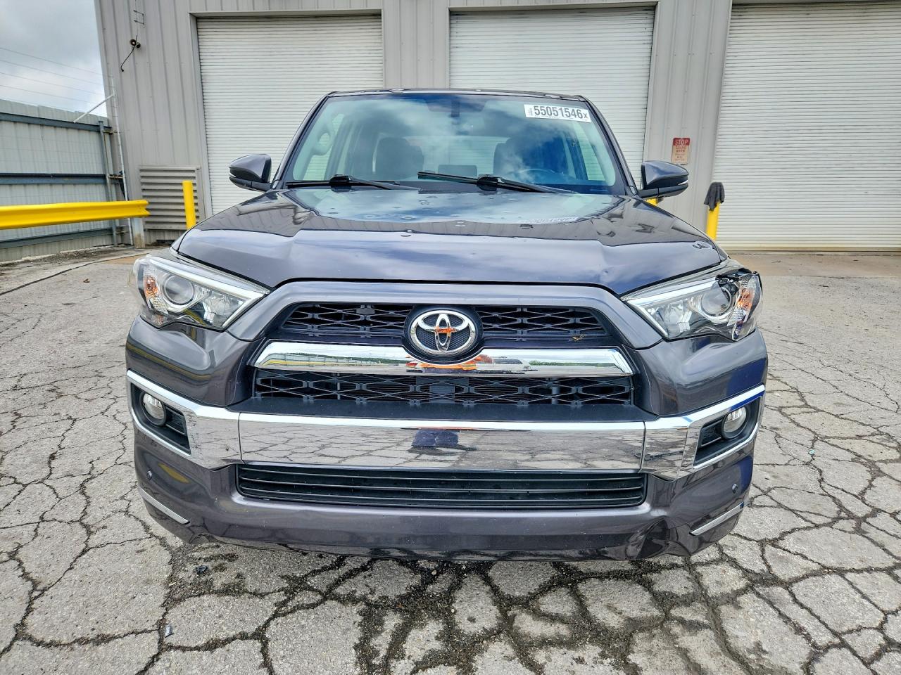 2018 Toyota 4runner Limited Серый vin: JTEBU5JR4J5590808