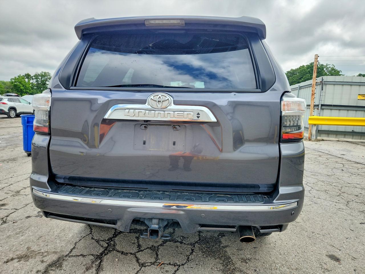 2018 Toyota 4runner Limited Серый vin: JTEBU5JR4J5590808