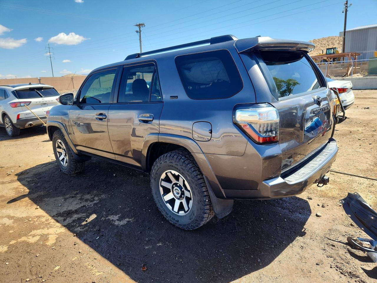 2019 Toyota 4runner Sr5 Gray vin: JTEBU5JR4K5620181