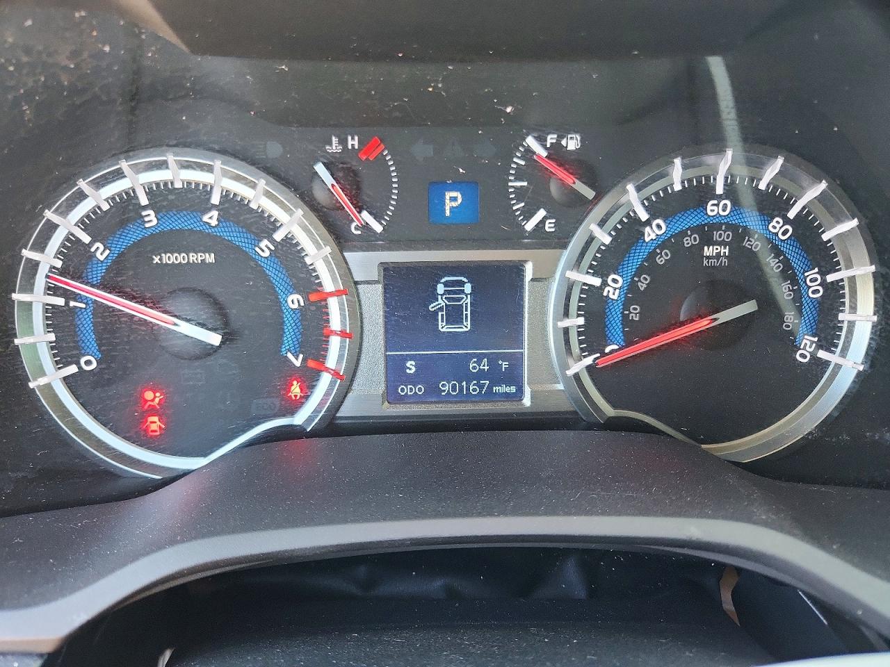 2019 Toyota 4runner Sr5 Gray vin: JTEBU5JR4K5620181