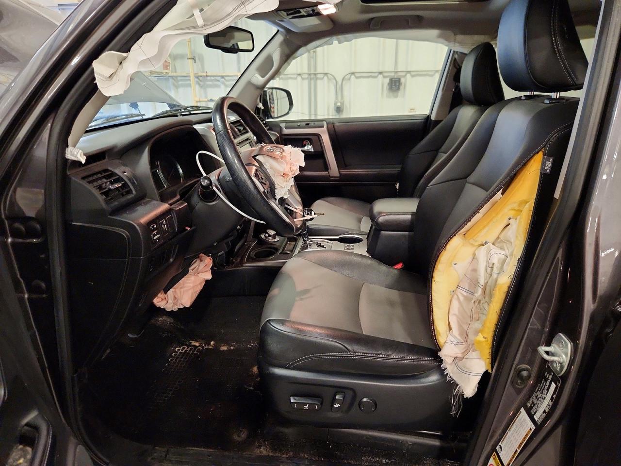 2019 Toyota 4runner Sr5 Premium Серый vin: JTEBU5JR4K5675987