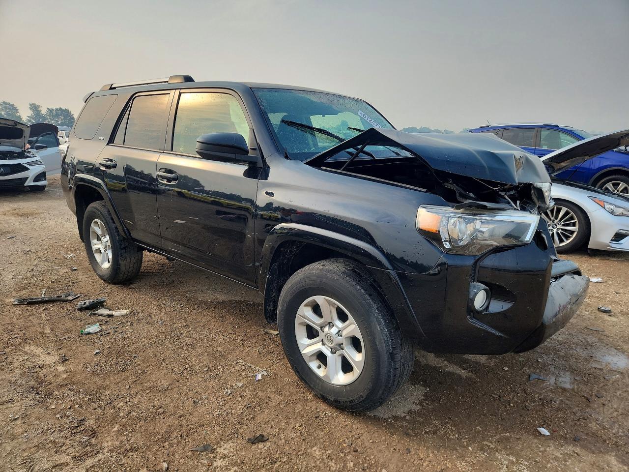 2019 Toyota 4runner Sr5 Black vin: JTEBU5JR4K5696631